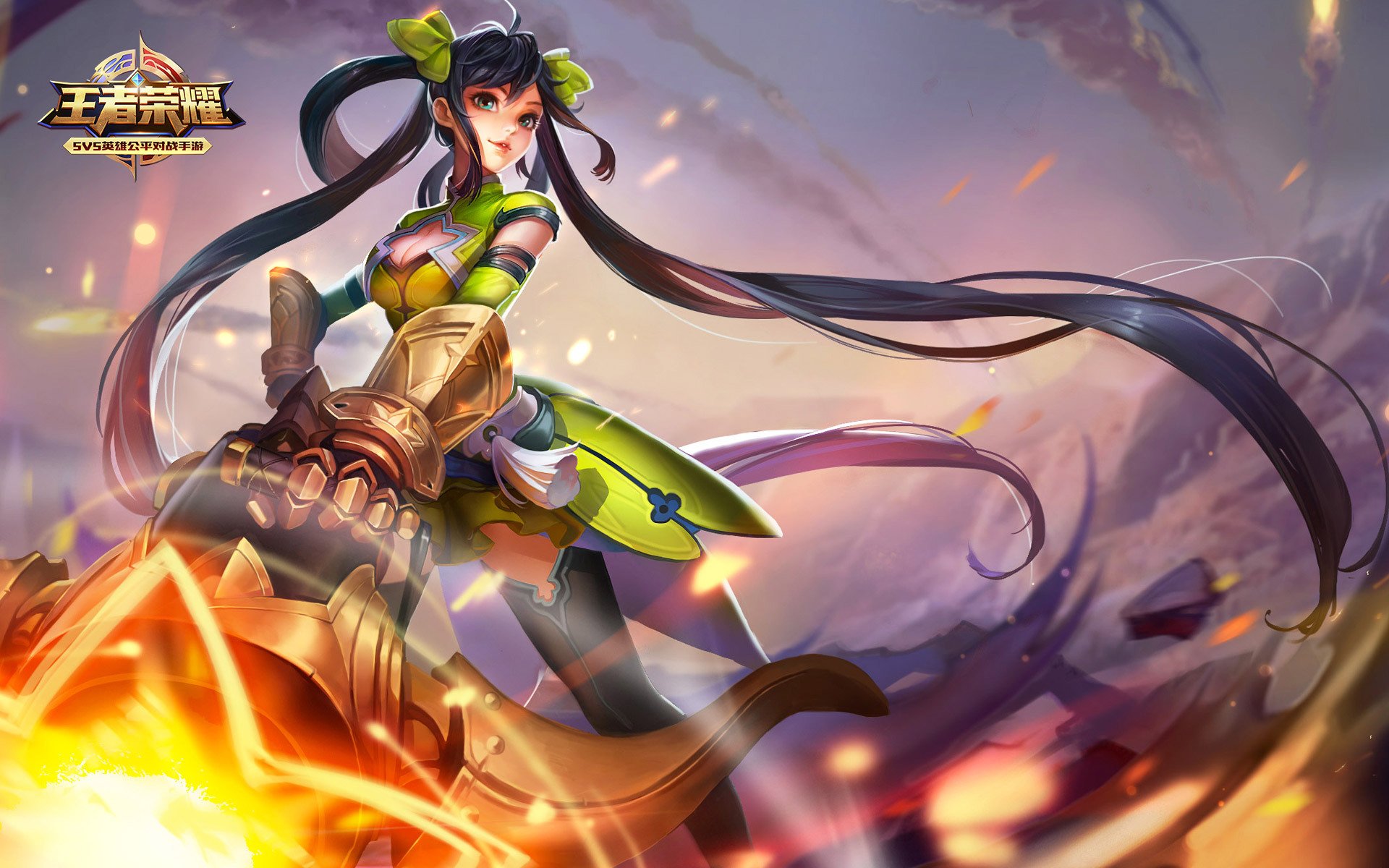 王者荣耀,孙尚香,火炮千金