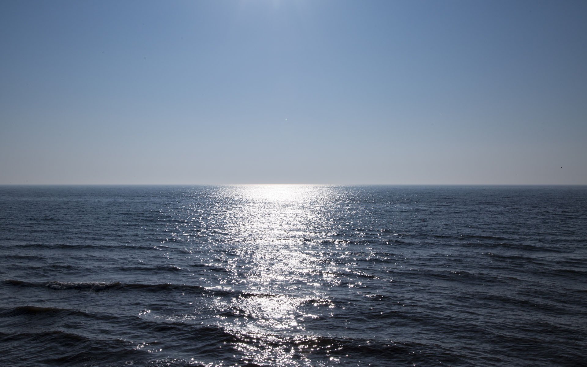 风景,大海,海平面