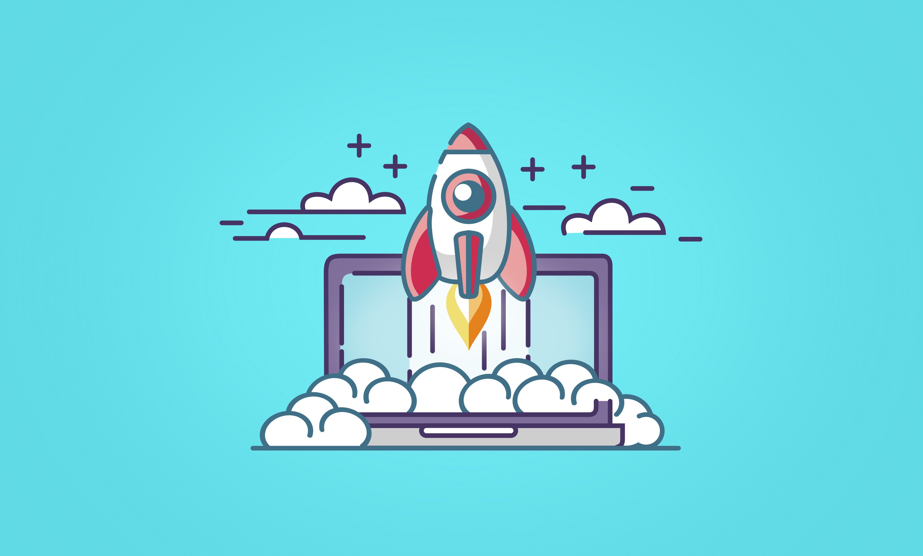 炫酷时尚,纯色,卡通,宇宙飞船