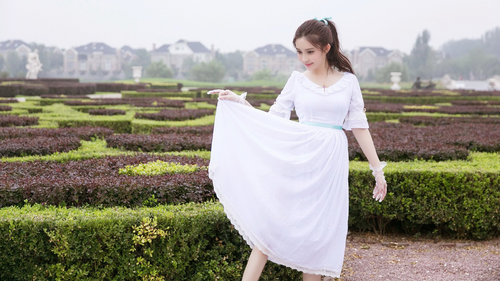 美女,白裙,清纯