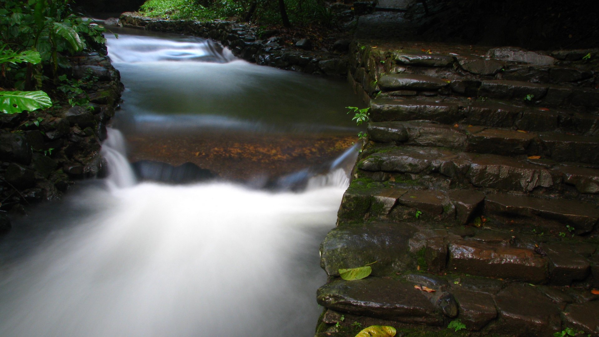 小清新,舒缓压力,溪流