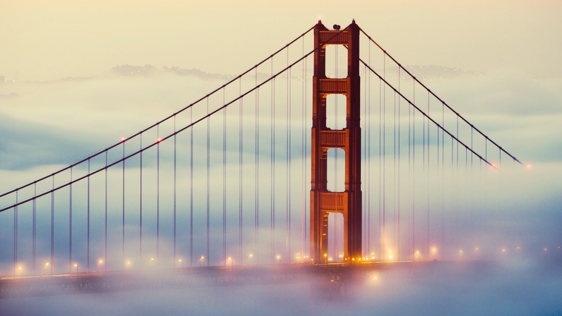 风景,建筑,旧金山,金门大桥