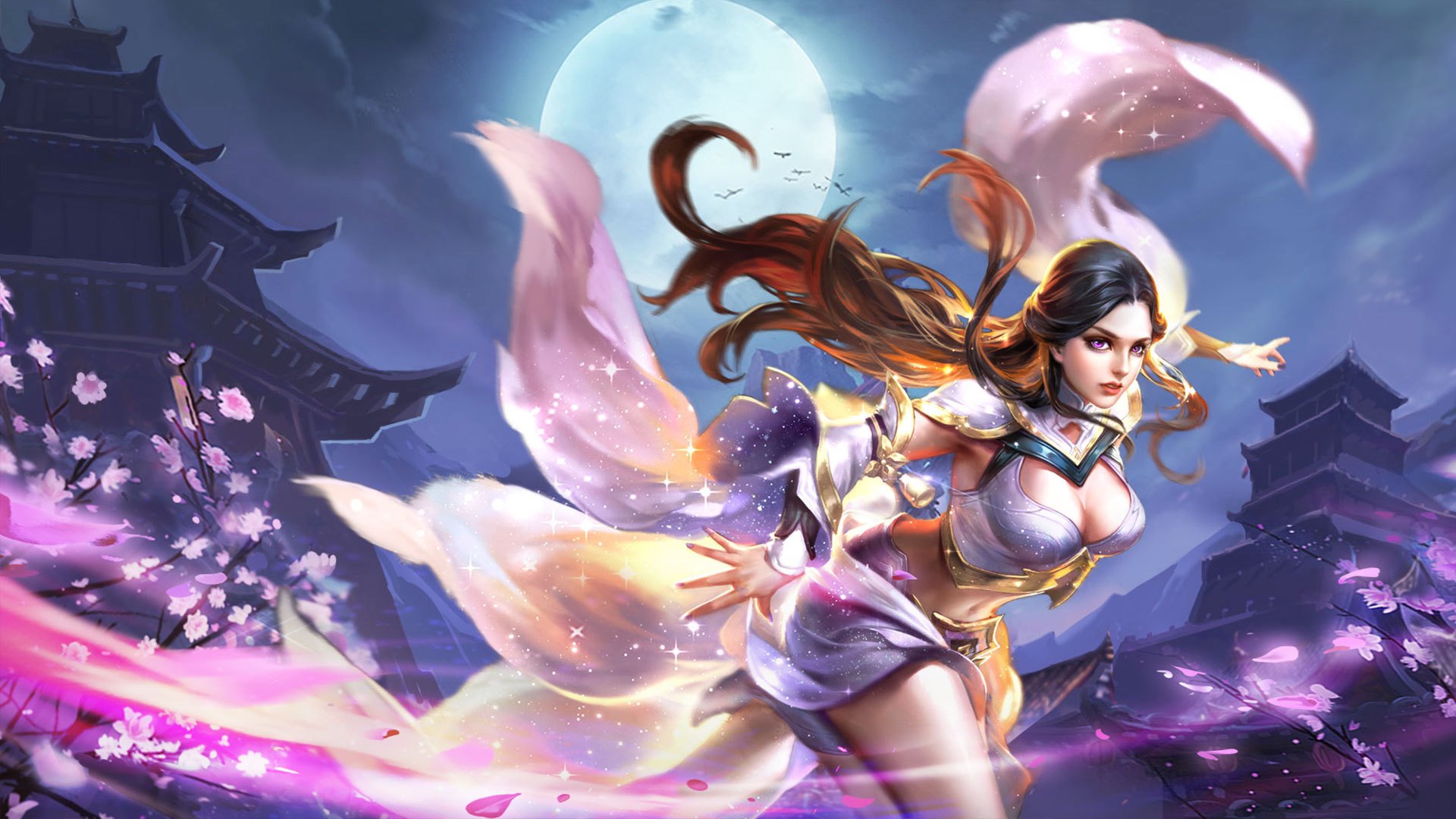 王者荣耀,露娜,紫霞仙子