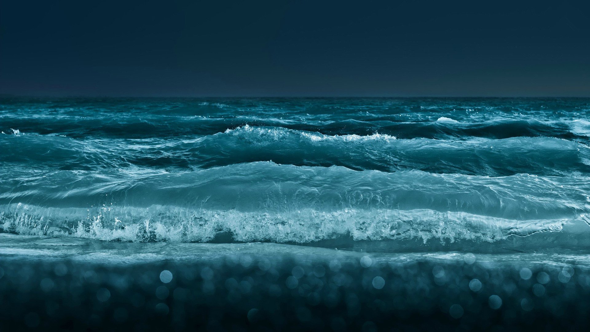 风景,大海,海浪,水