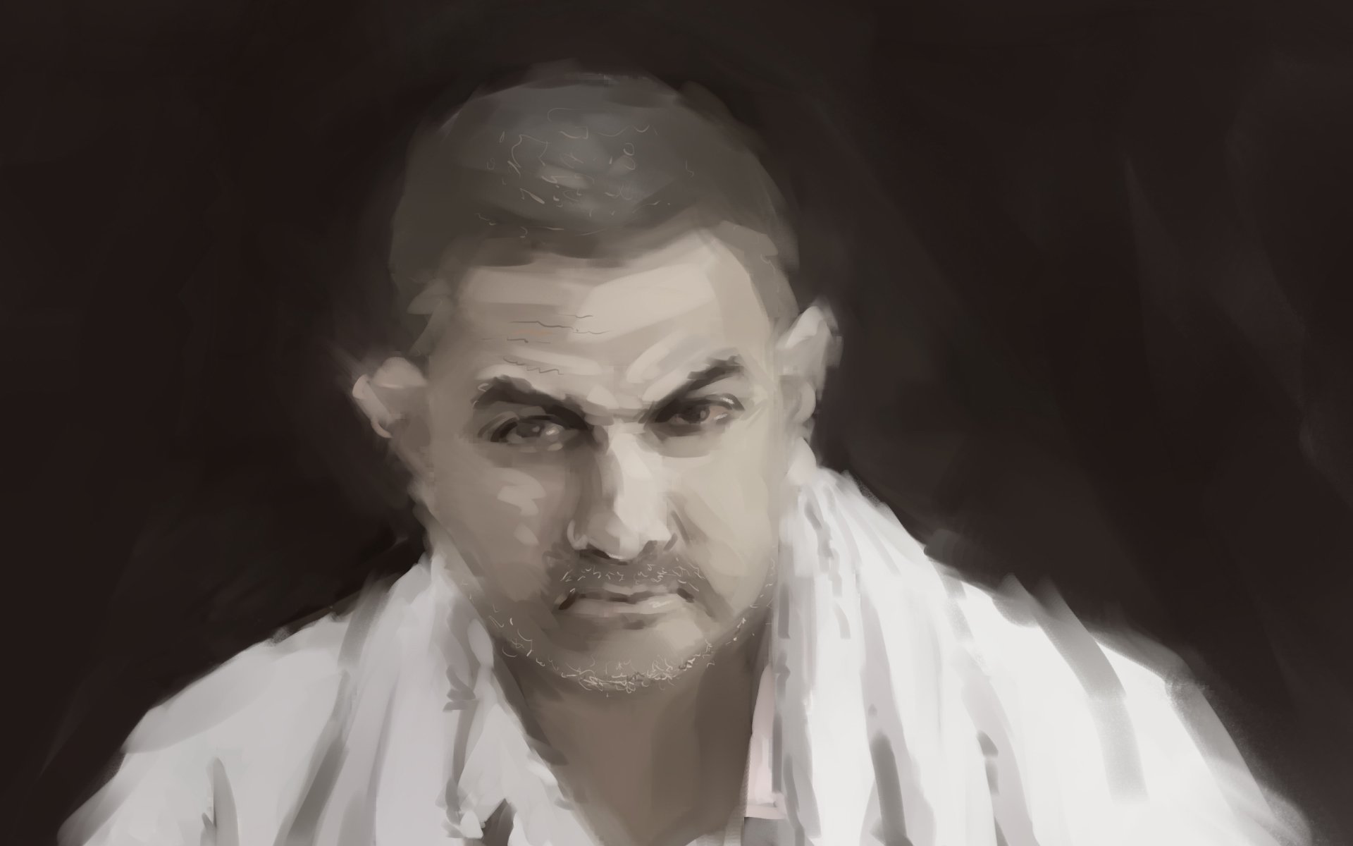 炫酷时尚,插画,阿米尔汗,摔跤吧爸爸