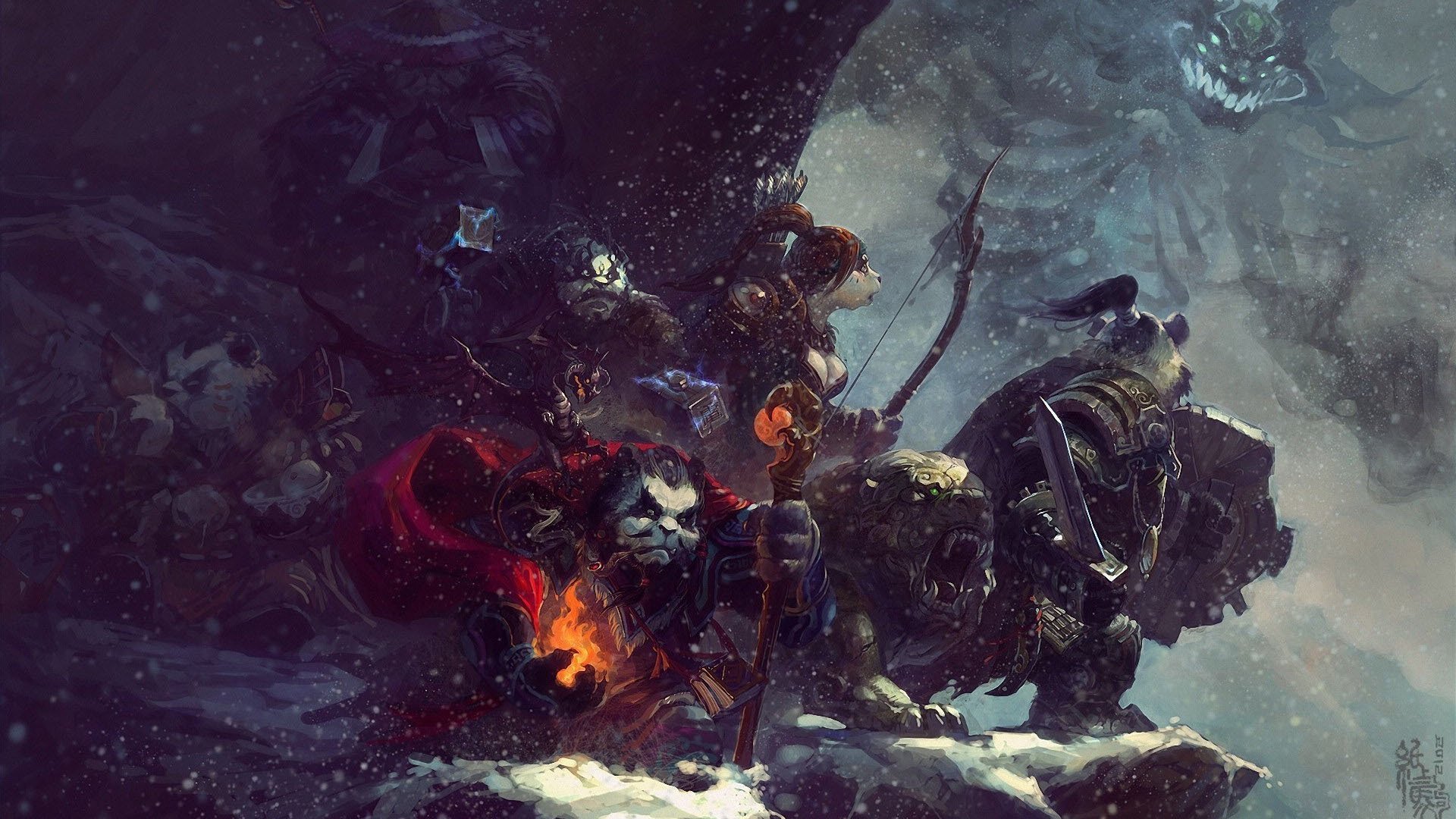 游戏,魔兽世界,熊猫人