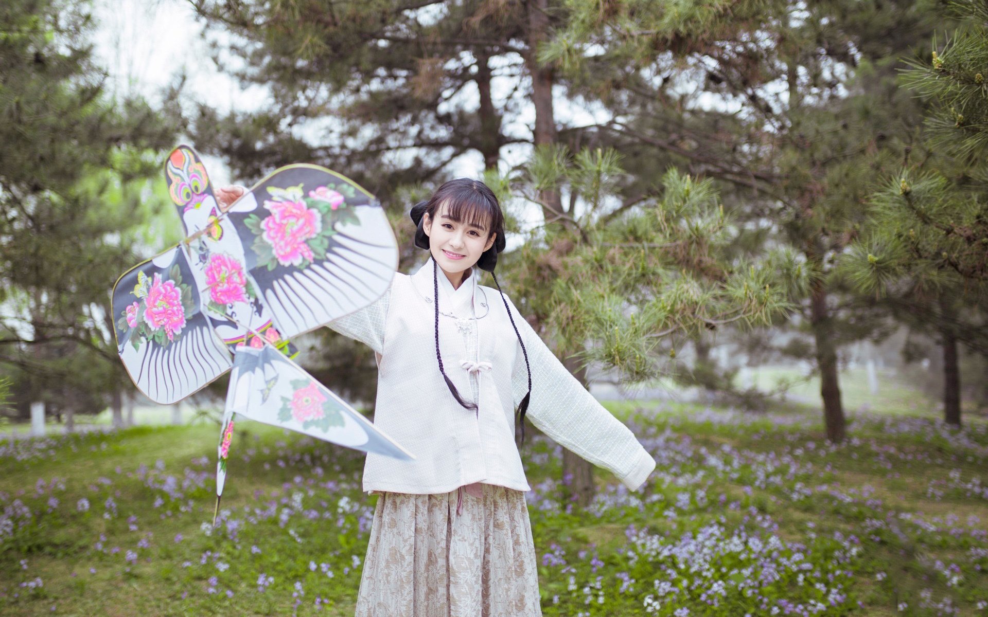 美女,文艺古风,恬静,可爱