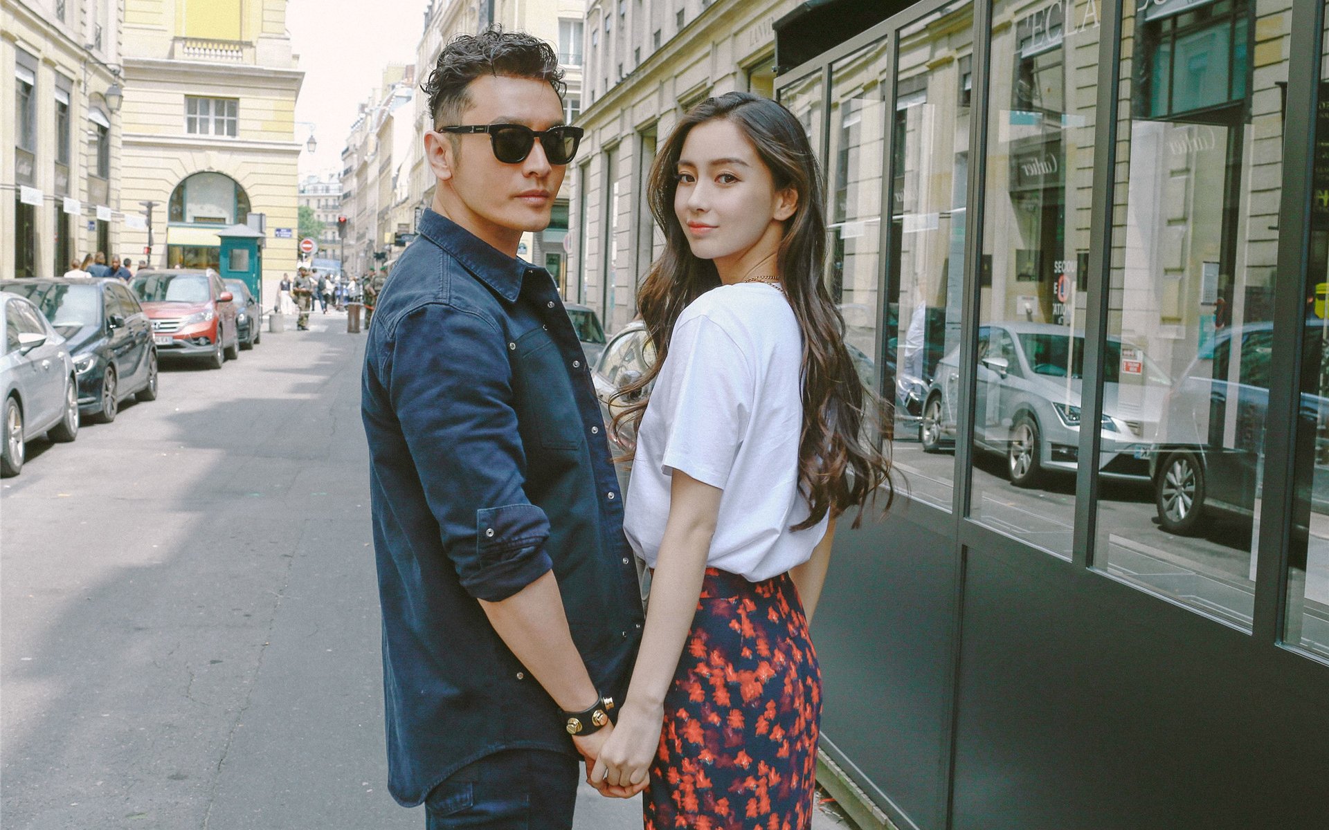 内地明星,黄晓明,angelbaby,杨颖