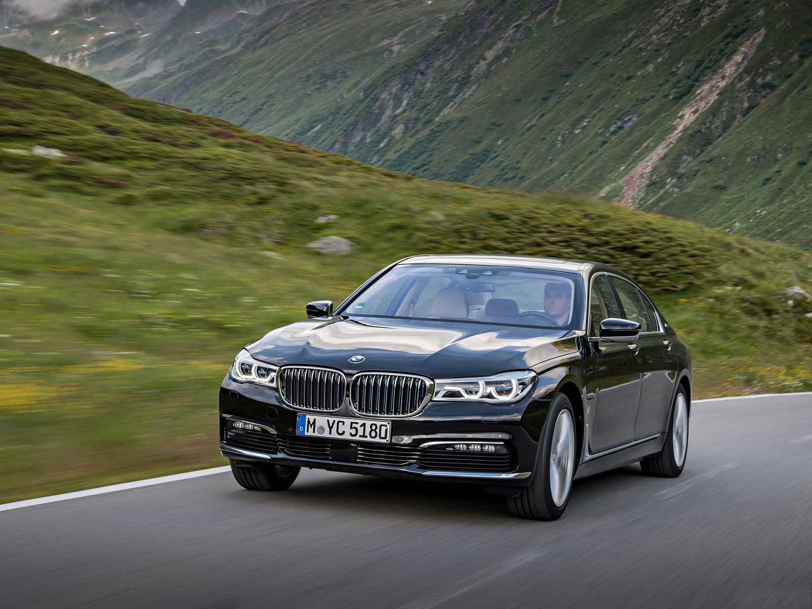 汽车,宝马,BMW,740,轿车