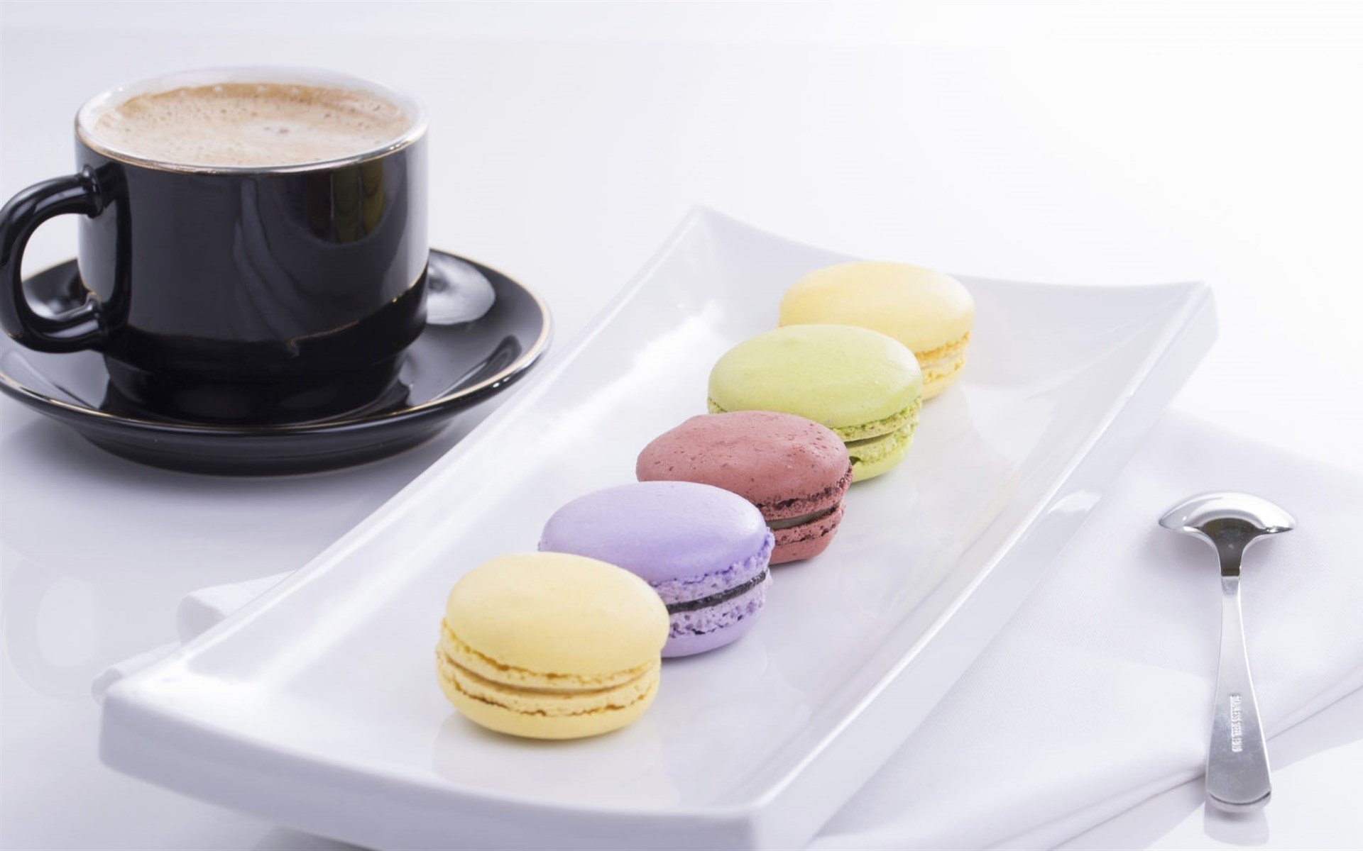 小清新,静物写真,食物,甜品,马卡龙