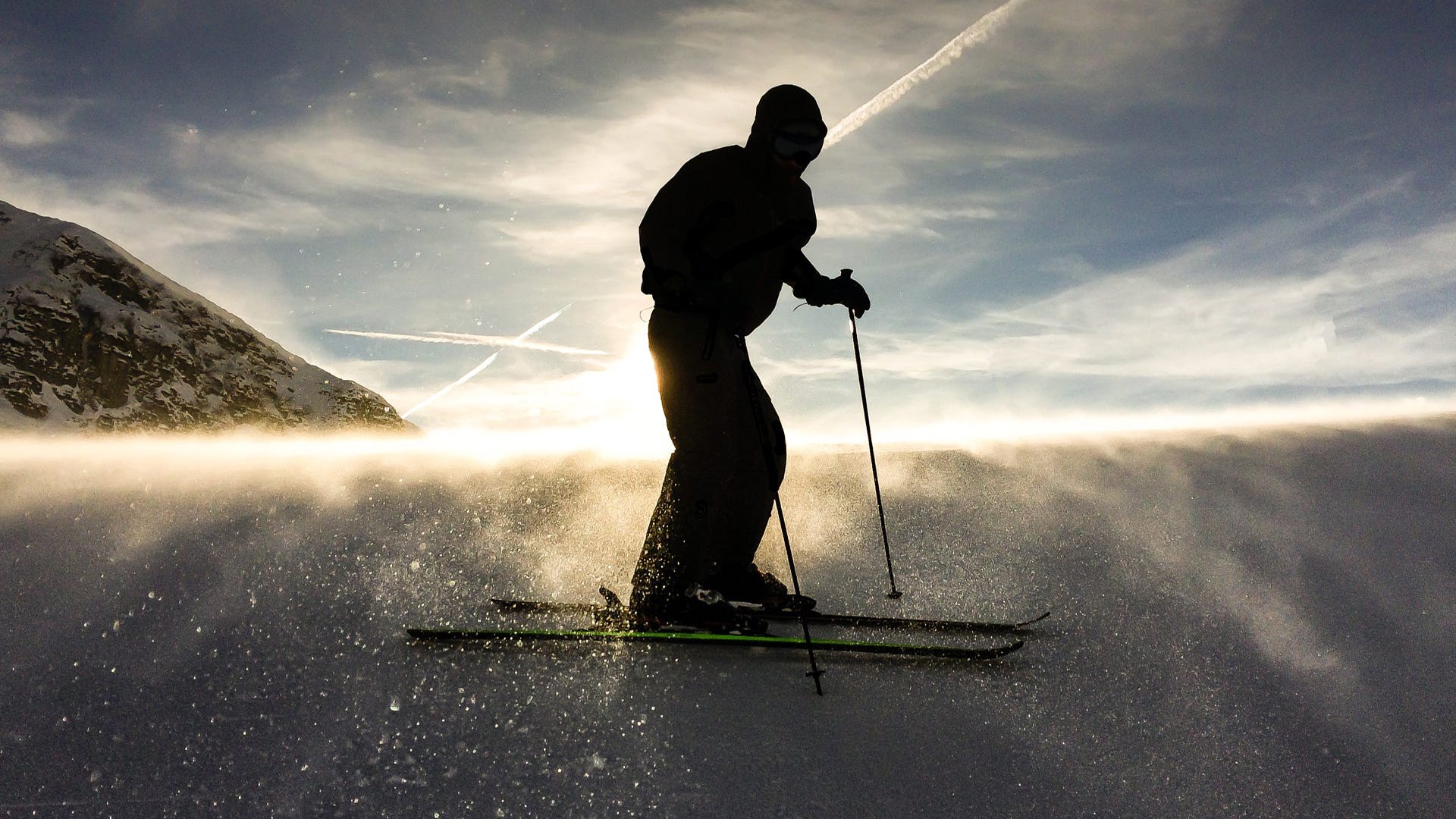 体育,运动,滑雪