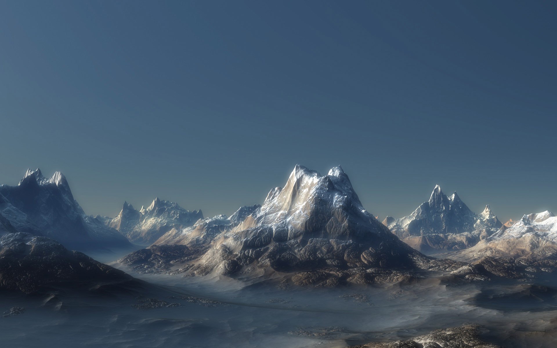 风景,山川,山脉