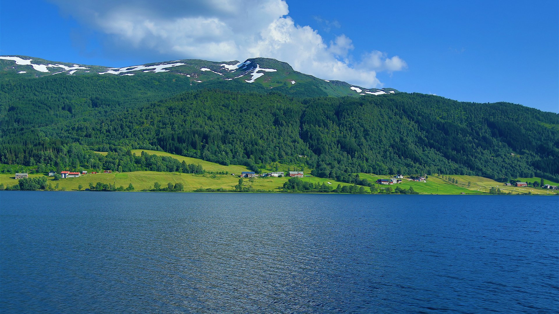 风景,自然风光,湖泊,山脉,森林