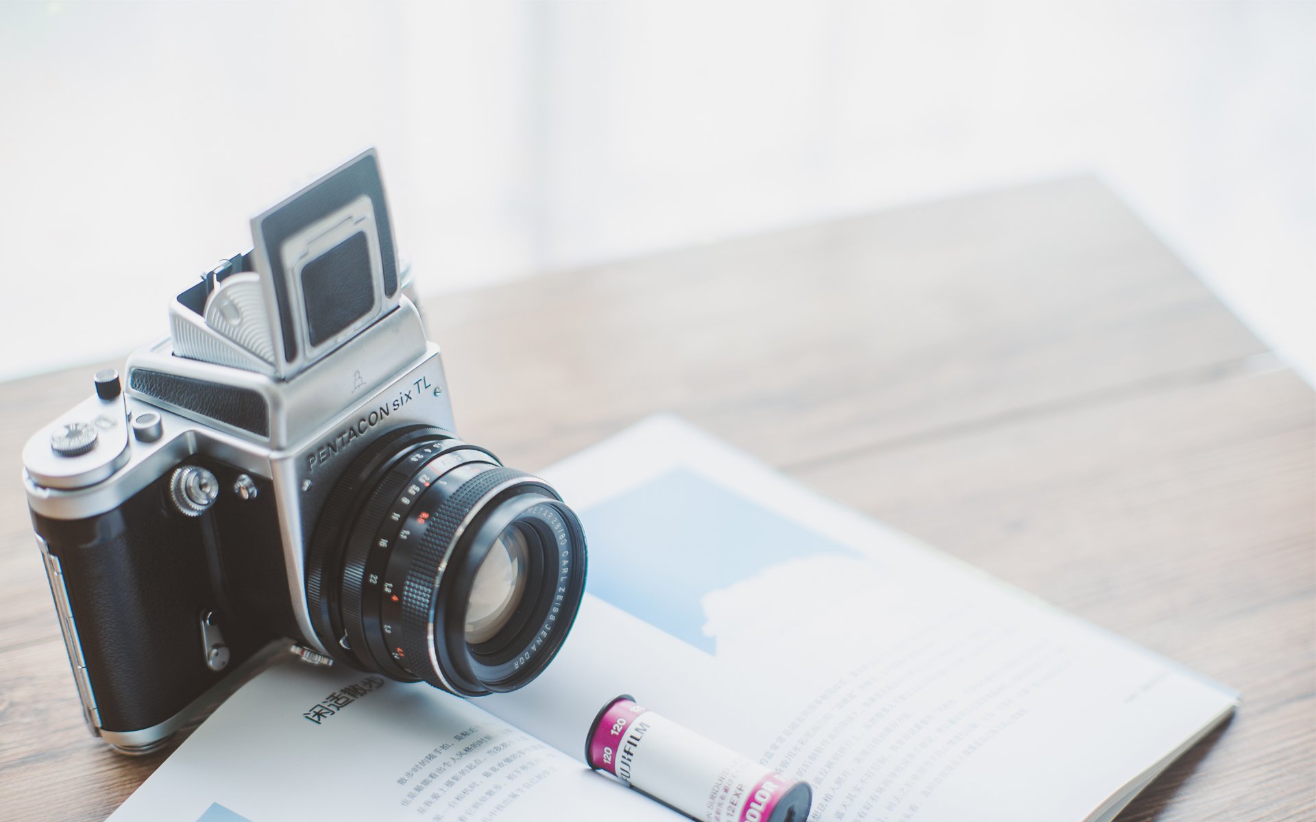 小清新,静物写真,相机,宾得