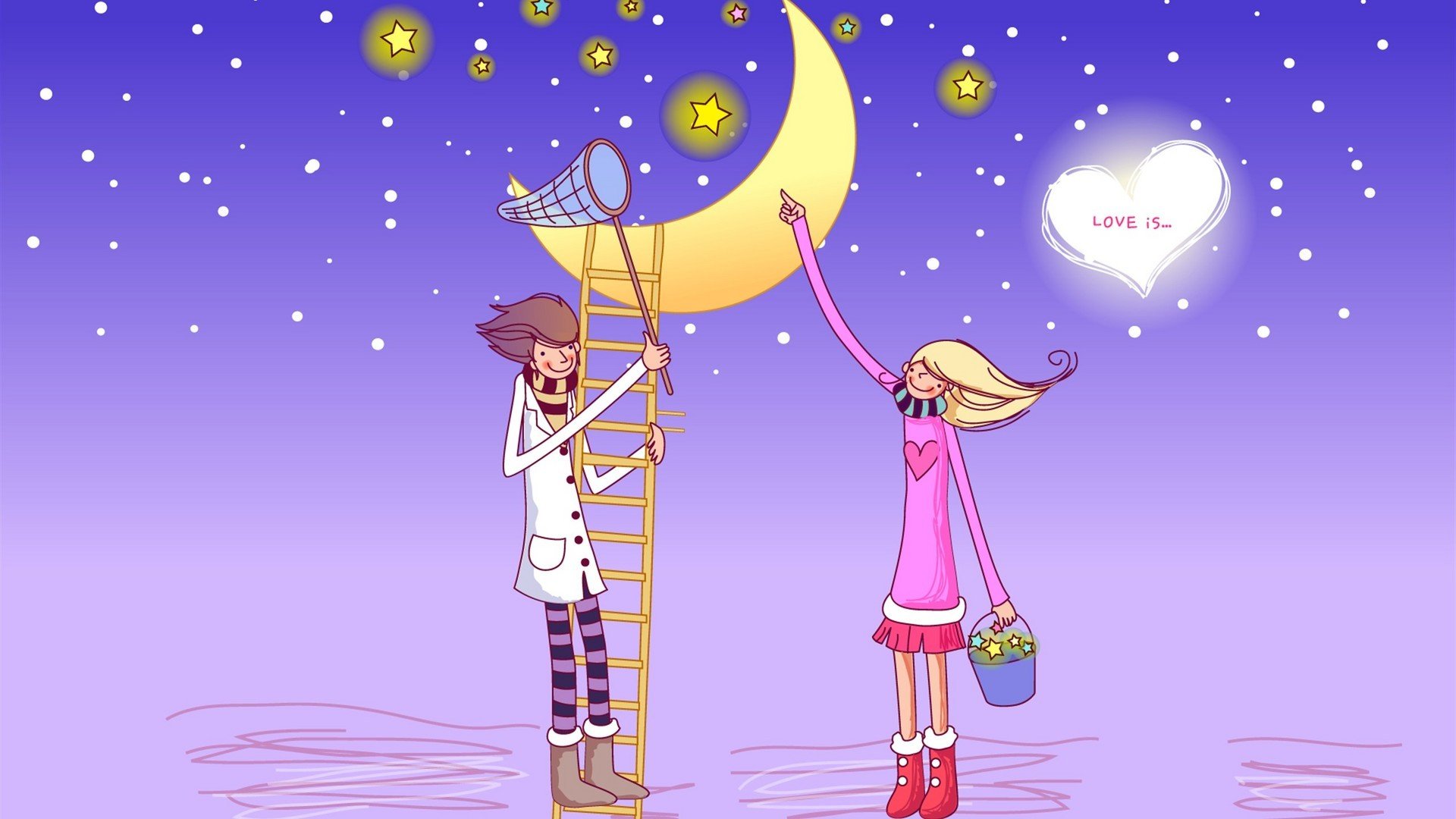 爱情,卡通,浪漫手绘