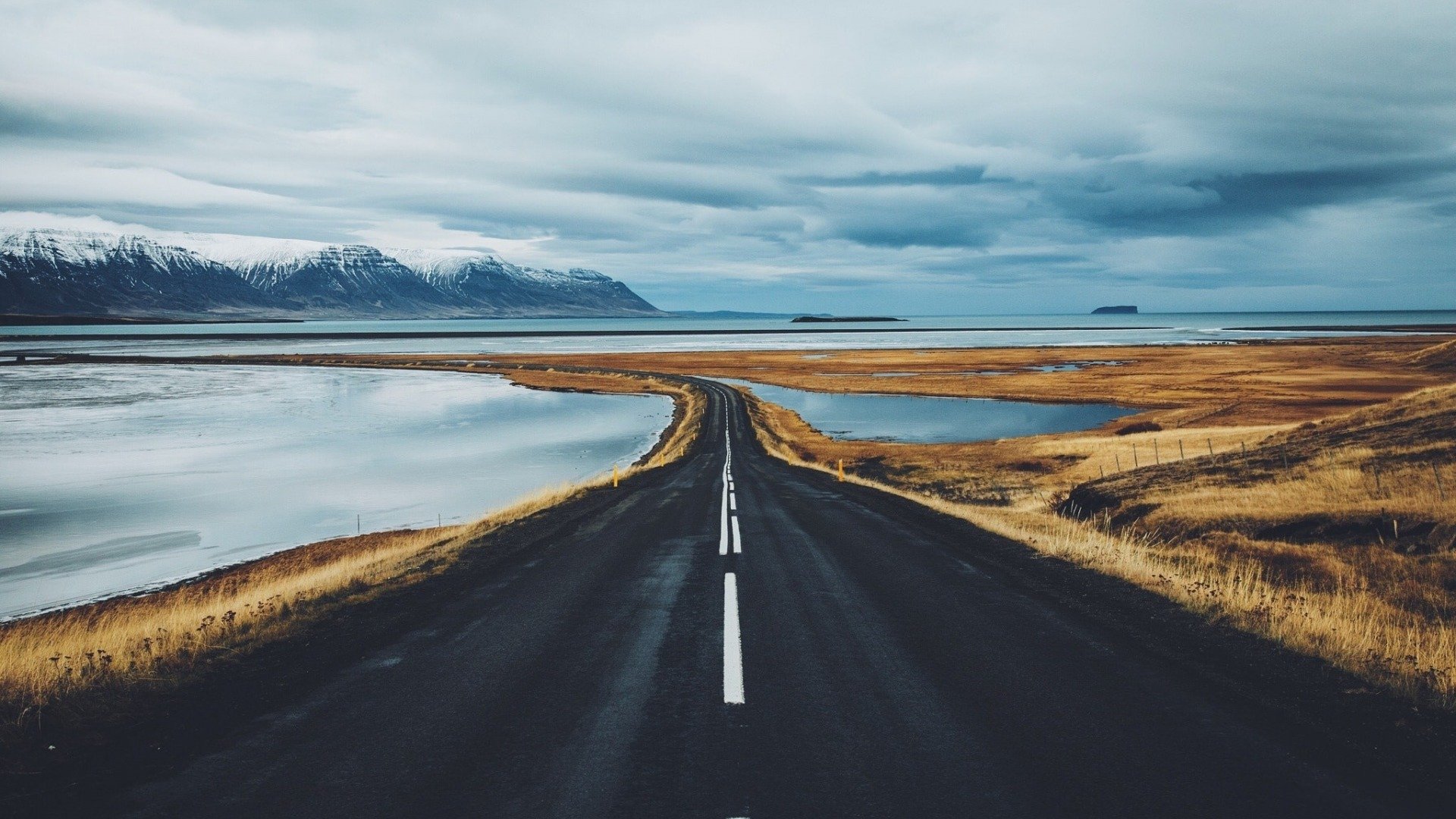 风景,自然风光,公路,道路,草地