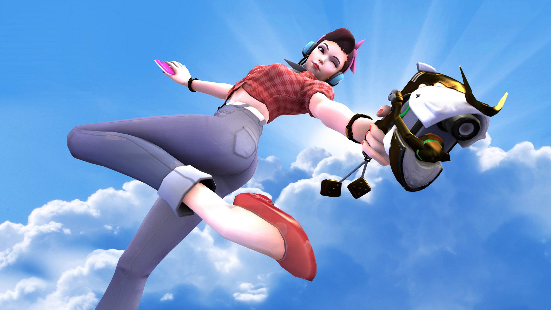 游戏,守望先锋,DVA