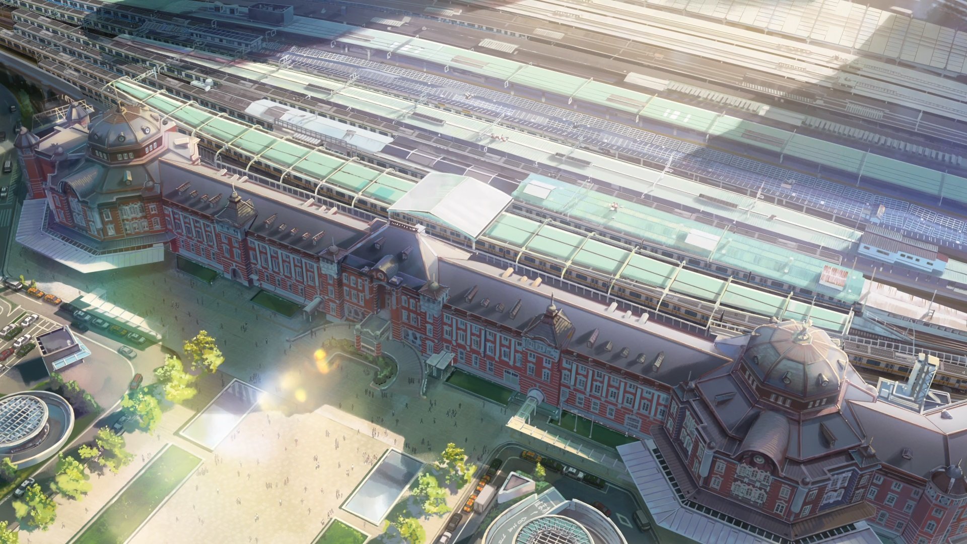 动漫,风景,你的名字