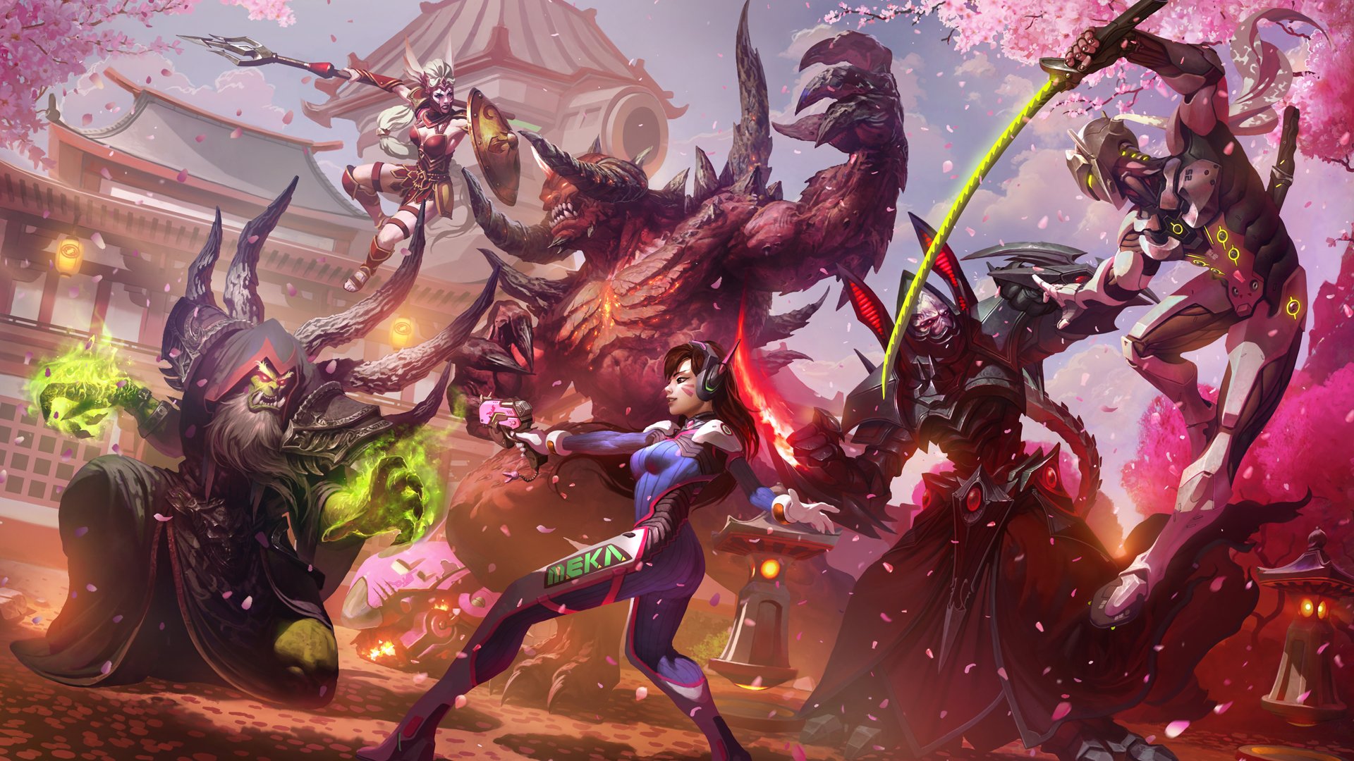 游戏,守望先锋,DVA