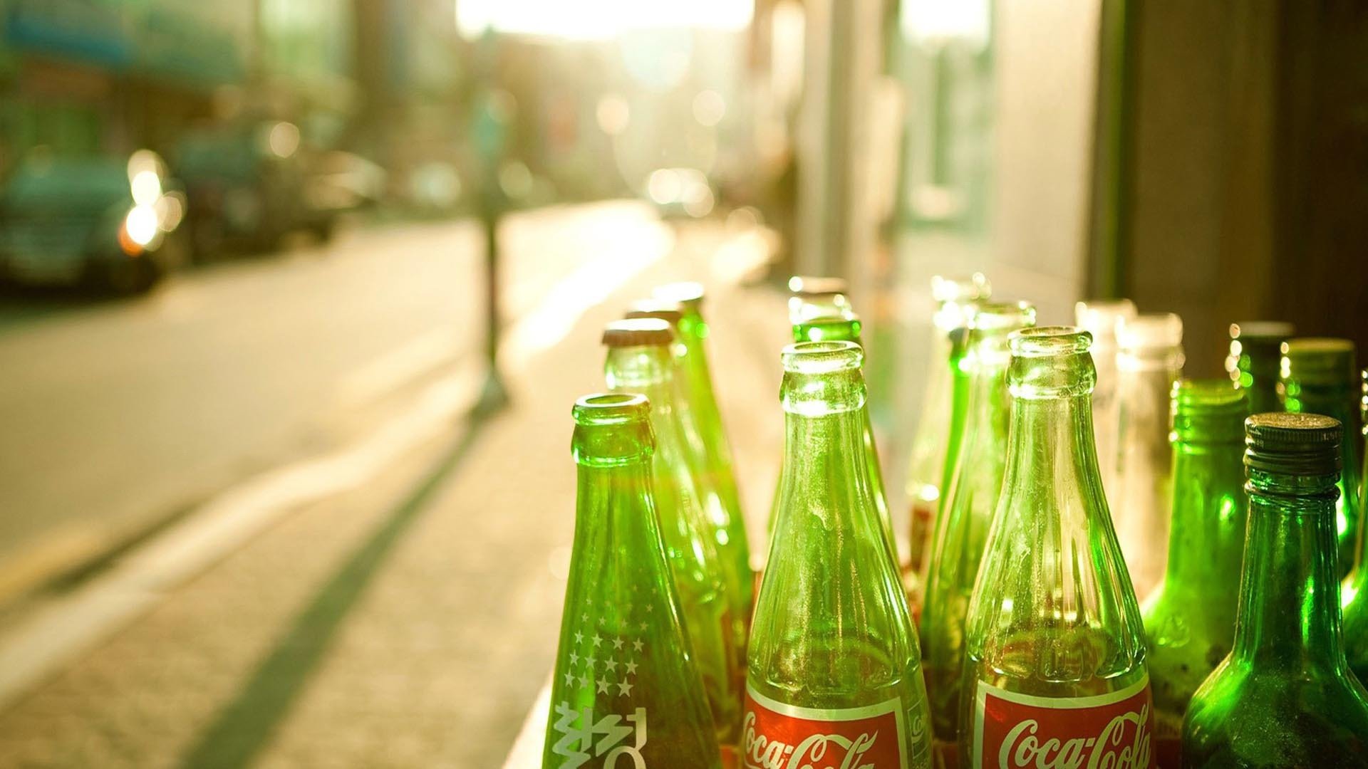 小清新,静物写真,可乐瓶