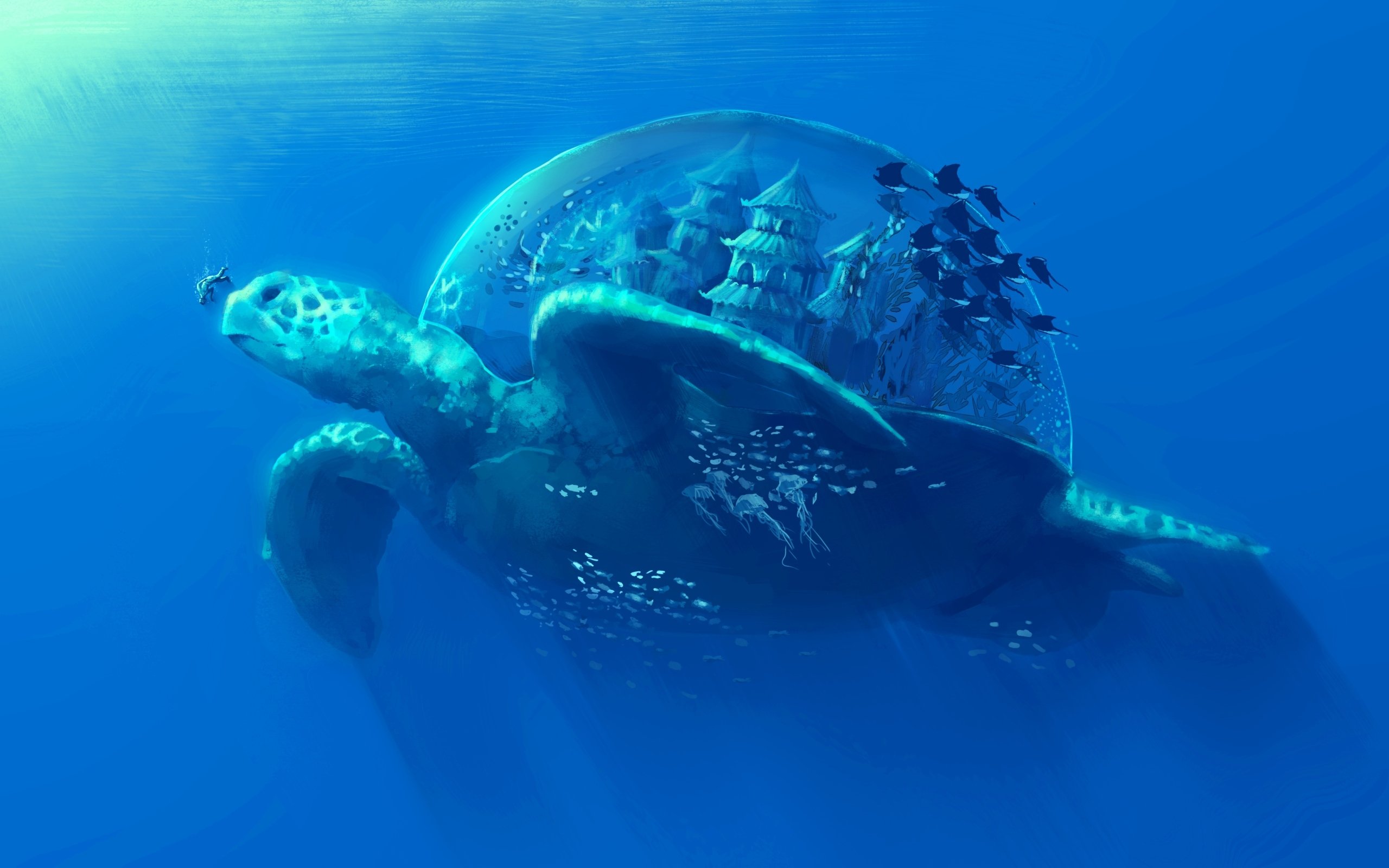 炫酷时尚,创意,乌龟