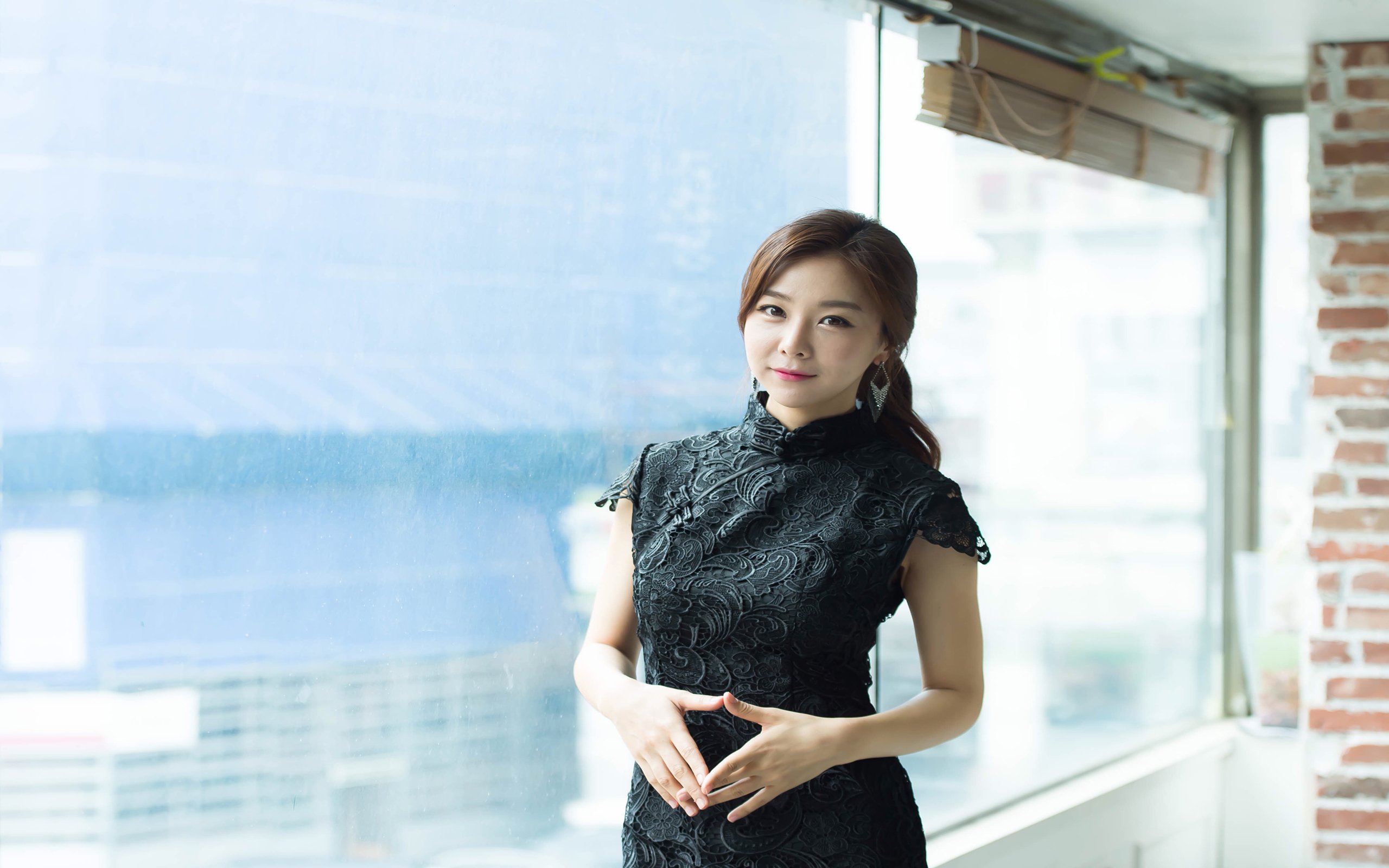 美女,文艺古风,旗袍