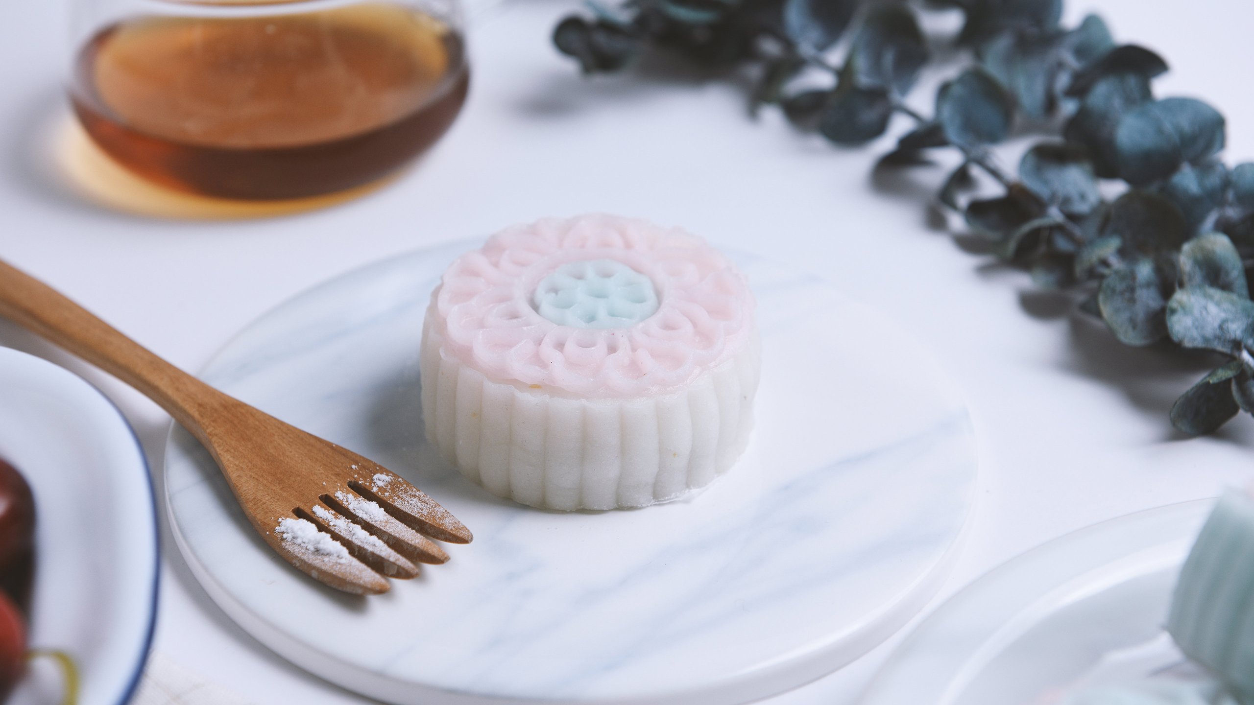 小清新,静物写真,冰皮月饼