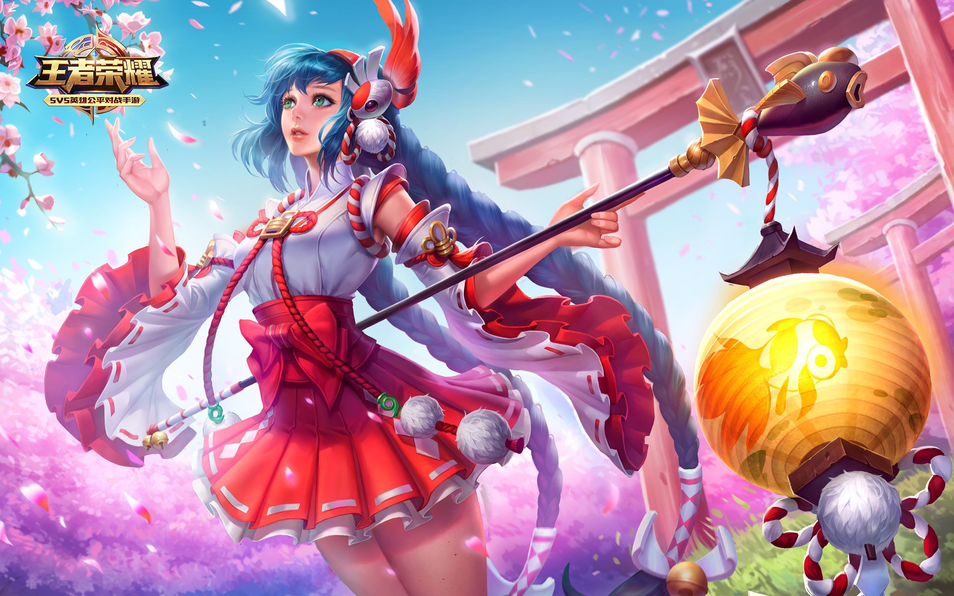 游戏,王者荣耀,大乔,伊势巫女