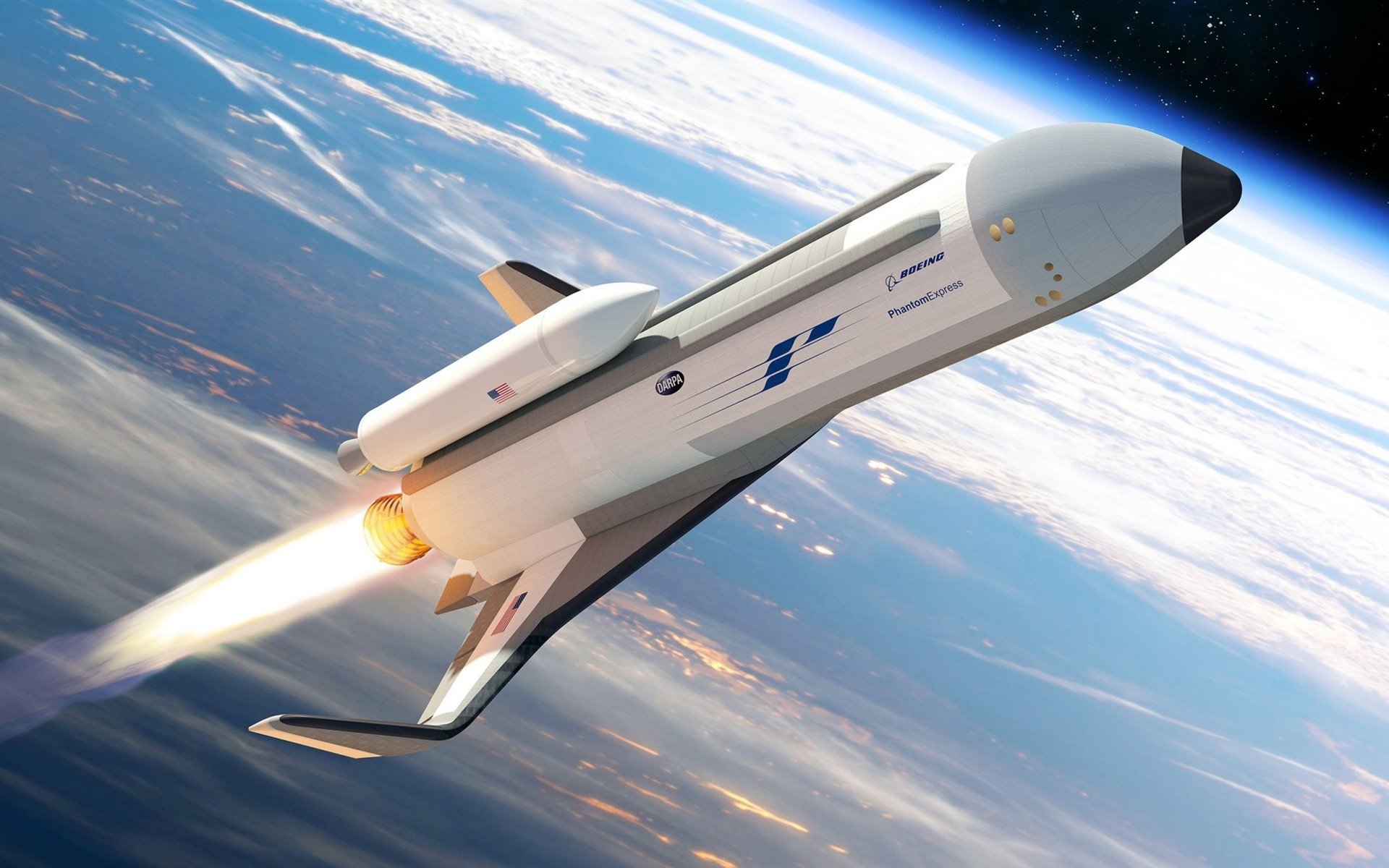 军事,航天飞机,波音幻影快车航天飞机