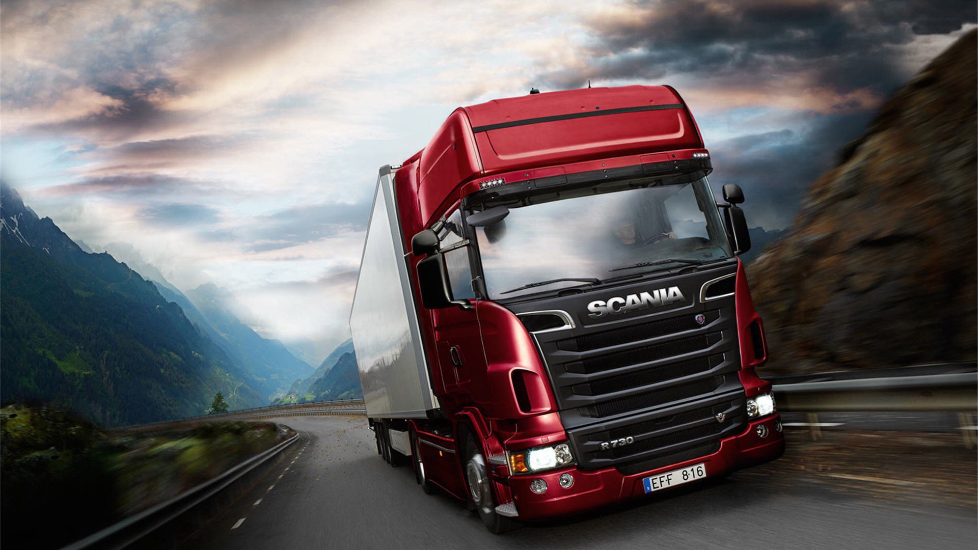 汽车,卡车,斯堪尼亚,SCANA,R730