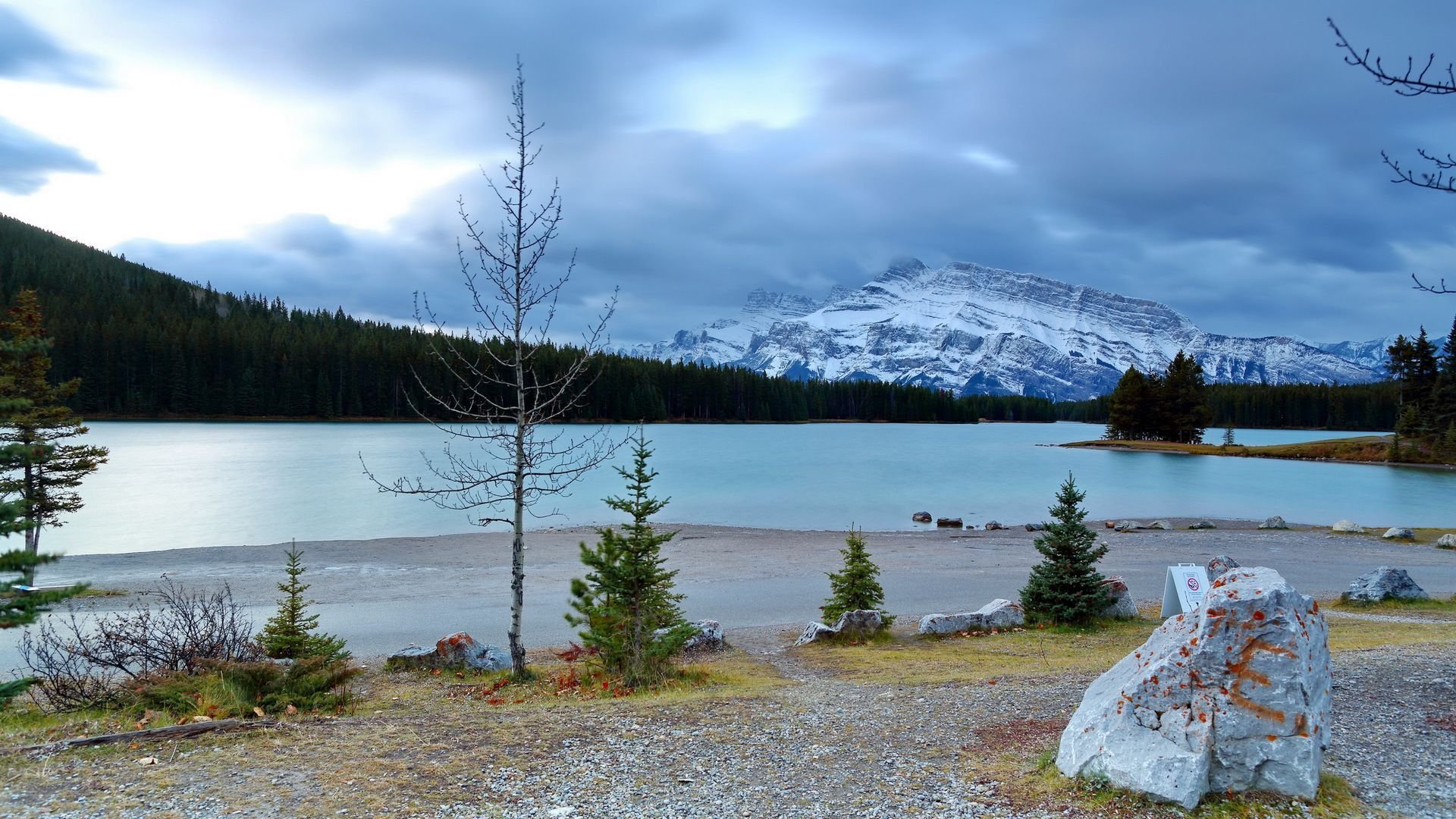 风景,自然风光,湖泊,加拿大,双杰克湖