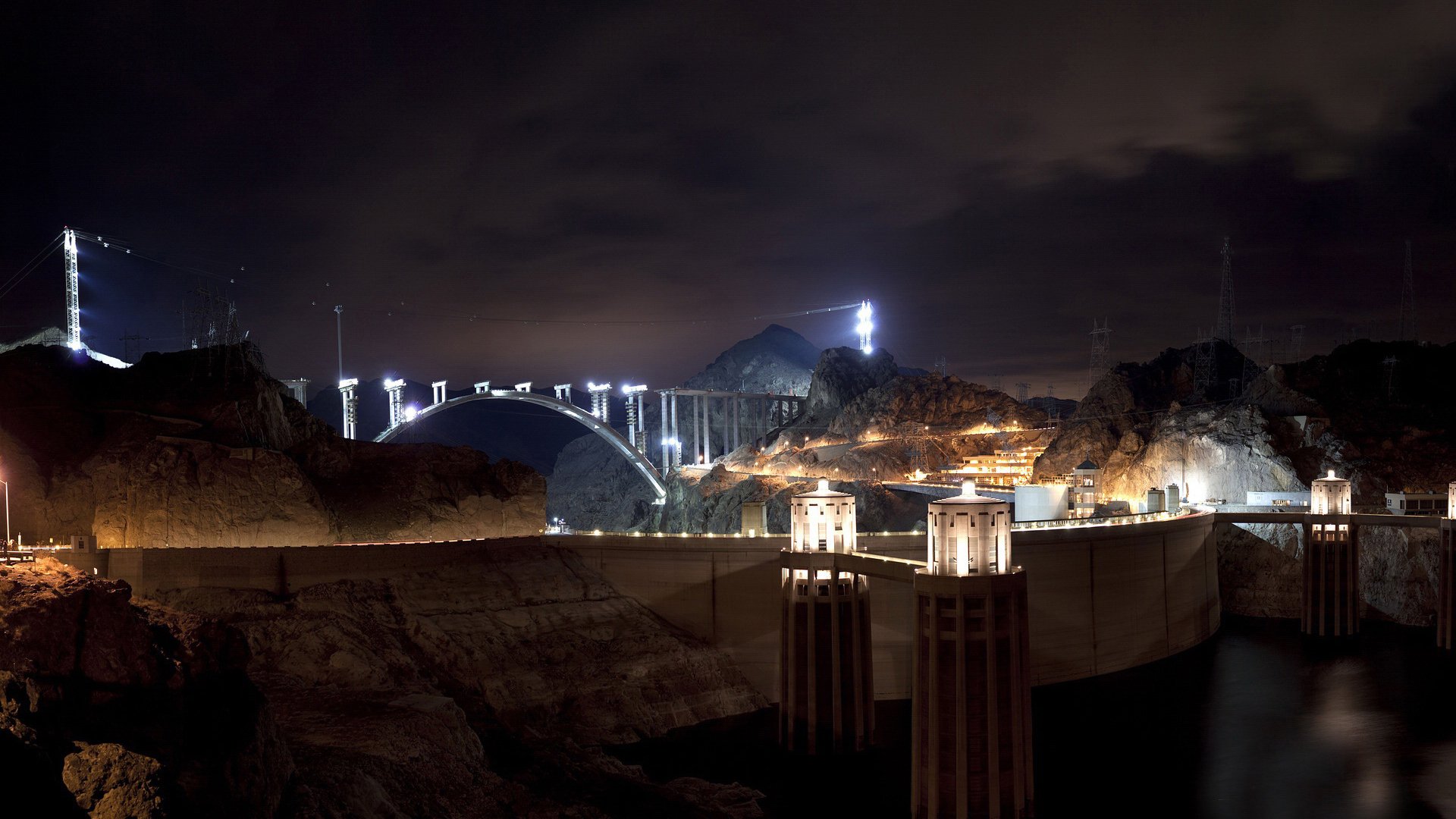 风景,自然风光,水坝
