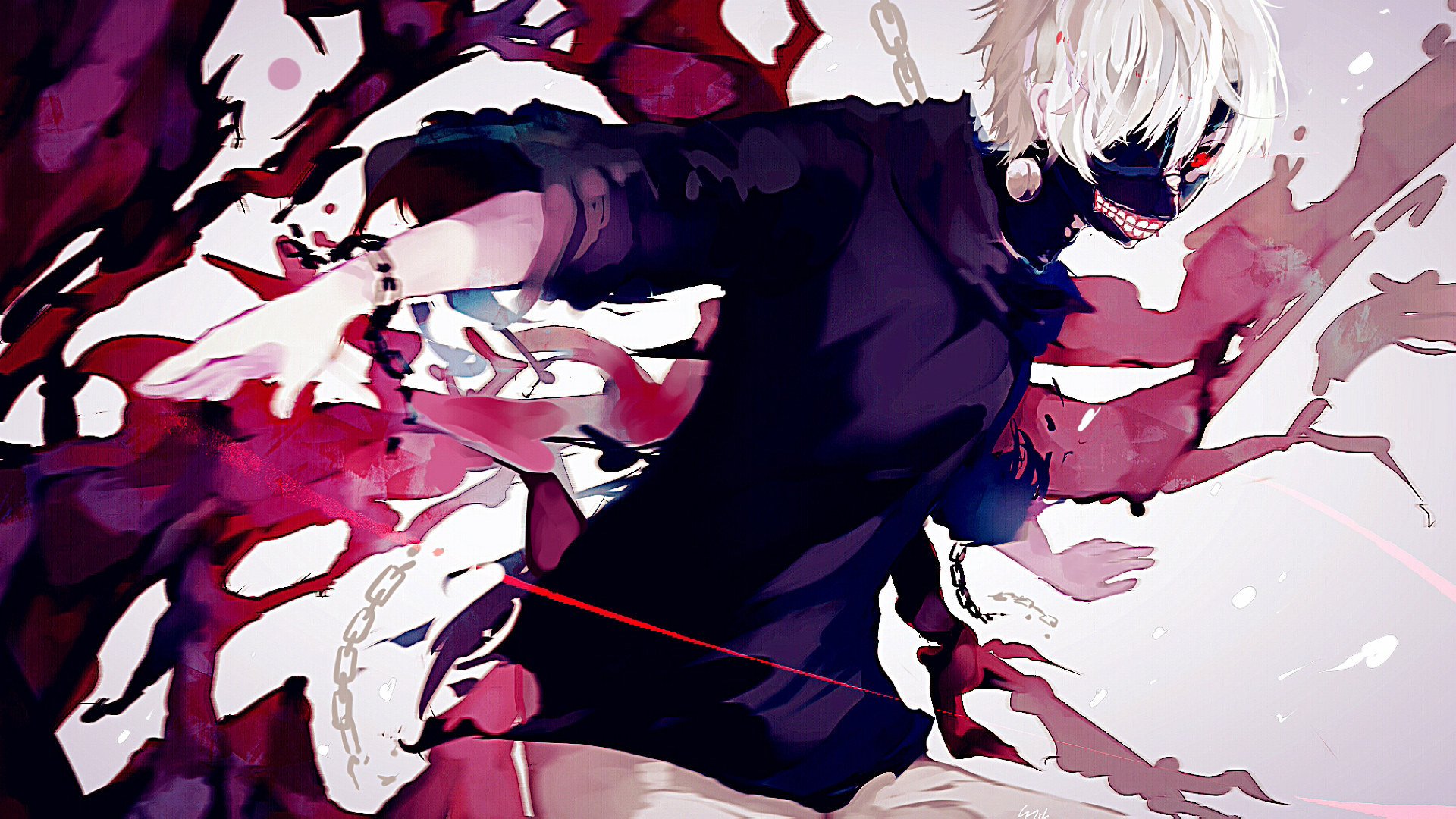 动漫,食尸鬼,金木研