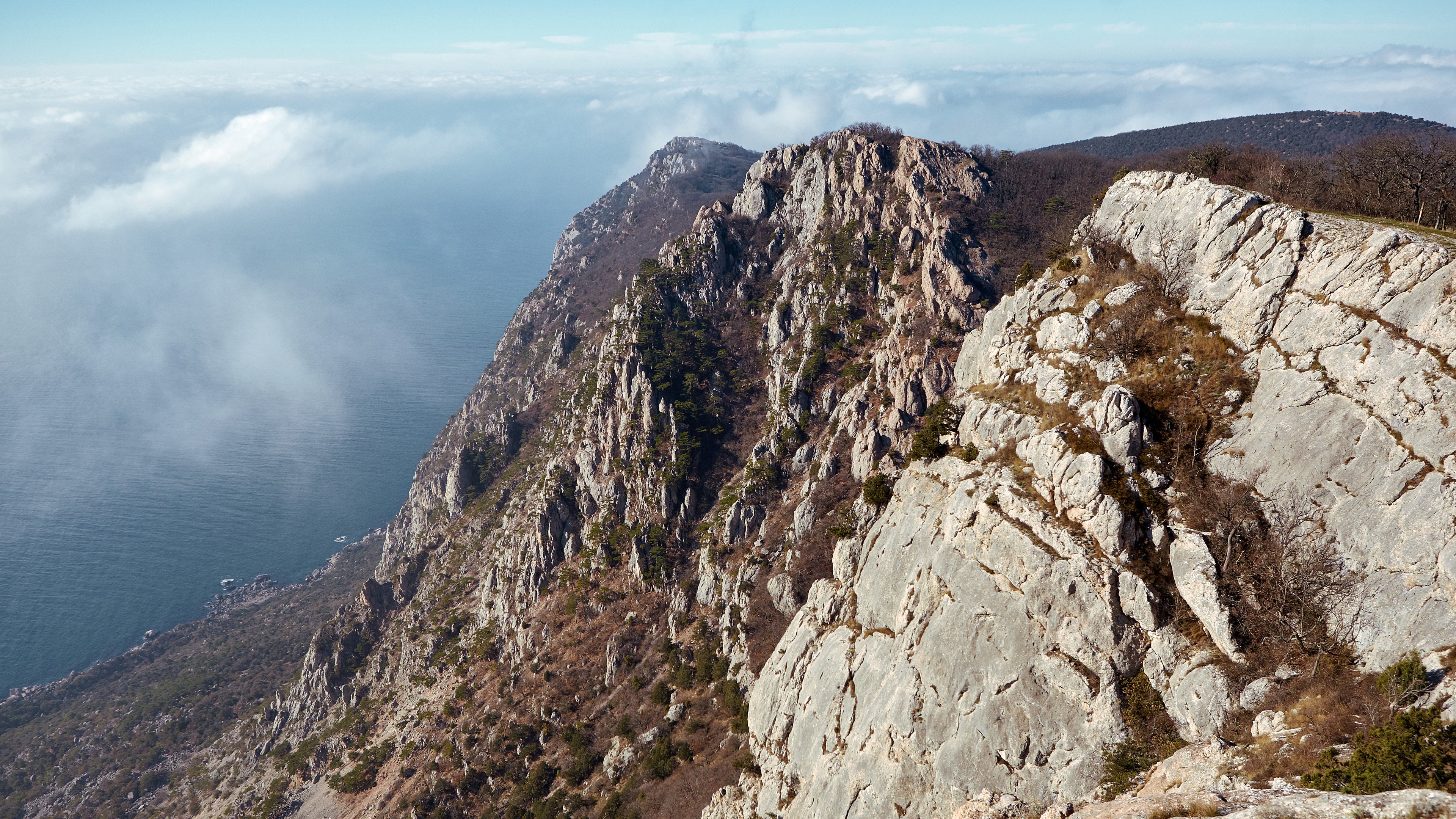 4K,山峰,风景,山川