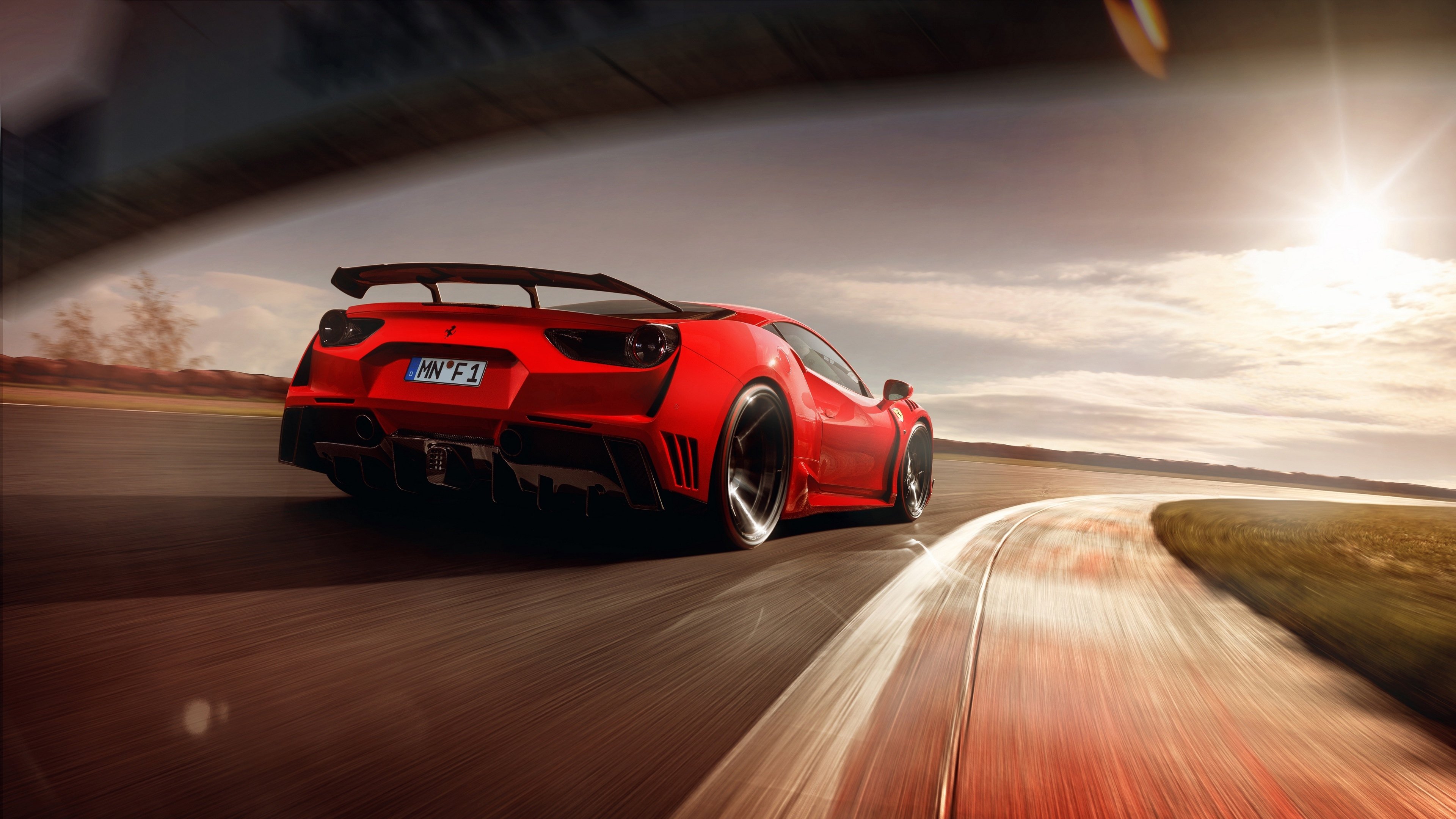 4K,汽车,跑车,法拉利