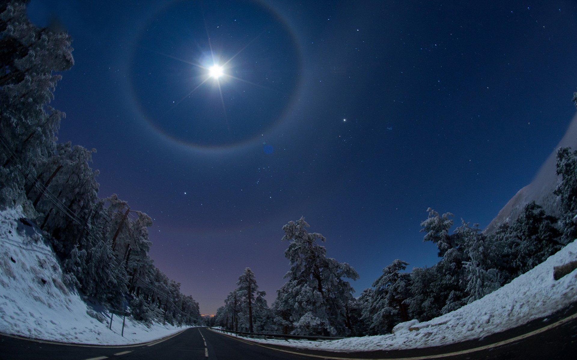 风景,自然风光,月亮,星空