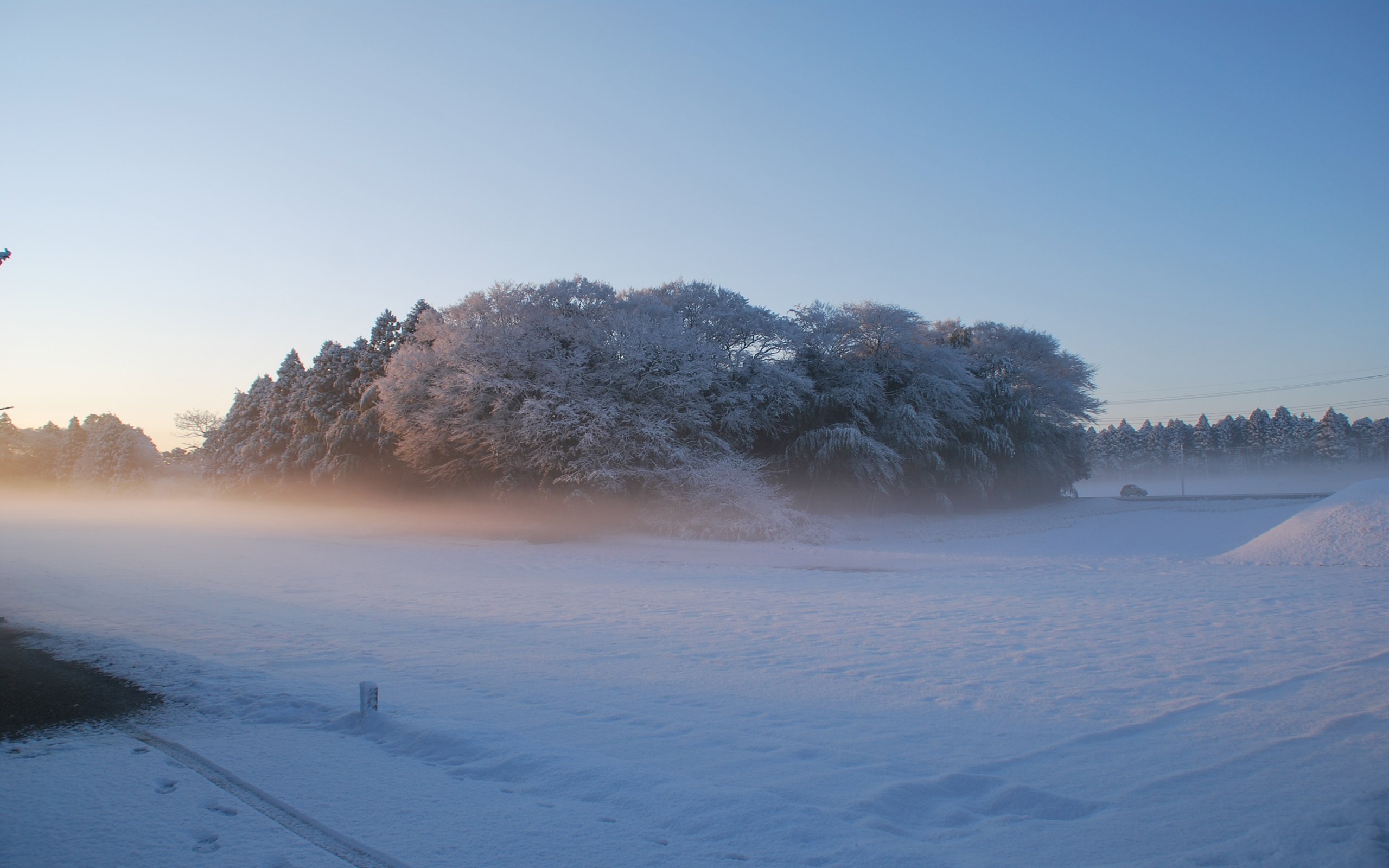 风景,冰天雪地