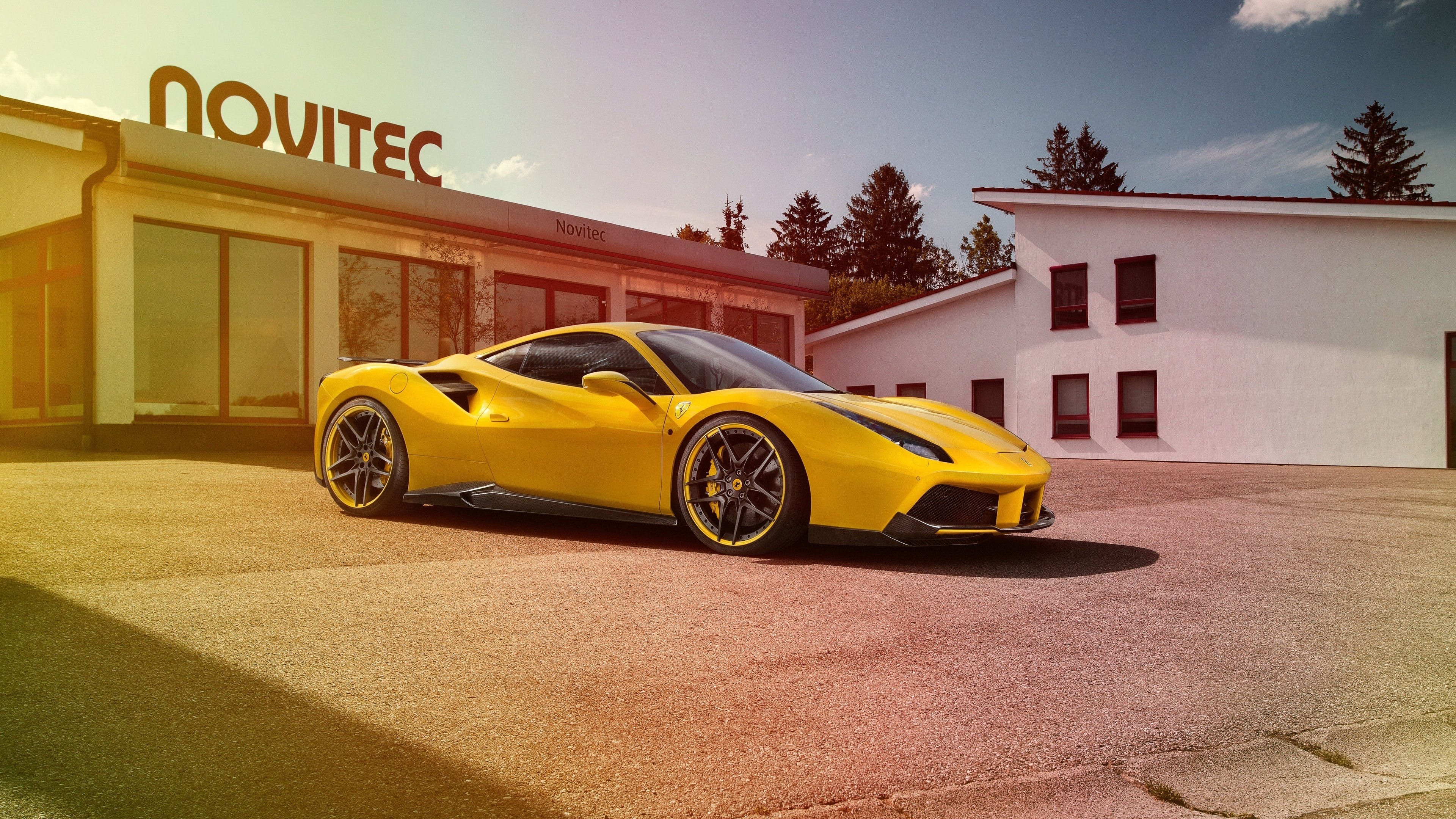 4K,汽车,跑车,法拉利