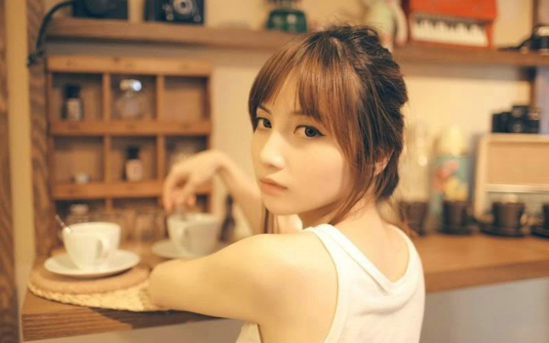 美女,模特,清纯