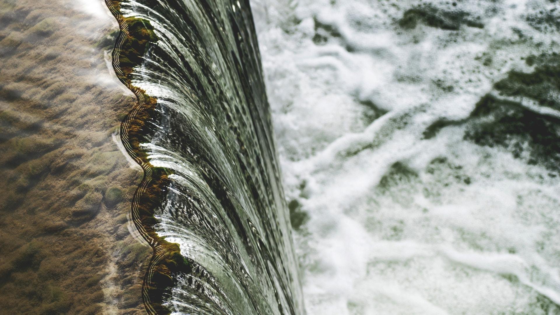 风景,水流,瀑布