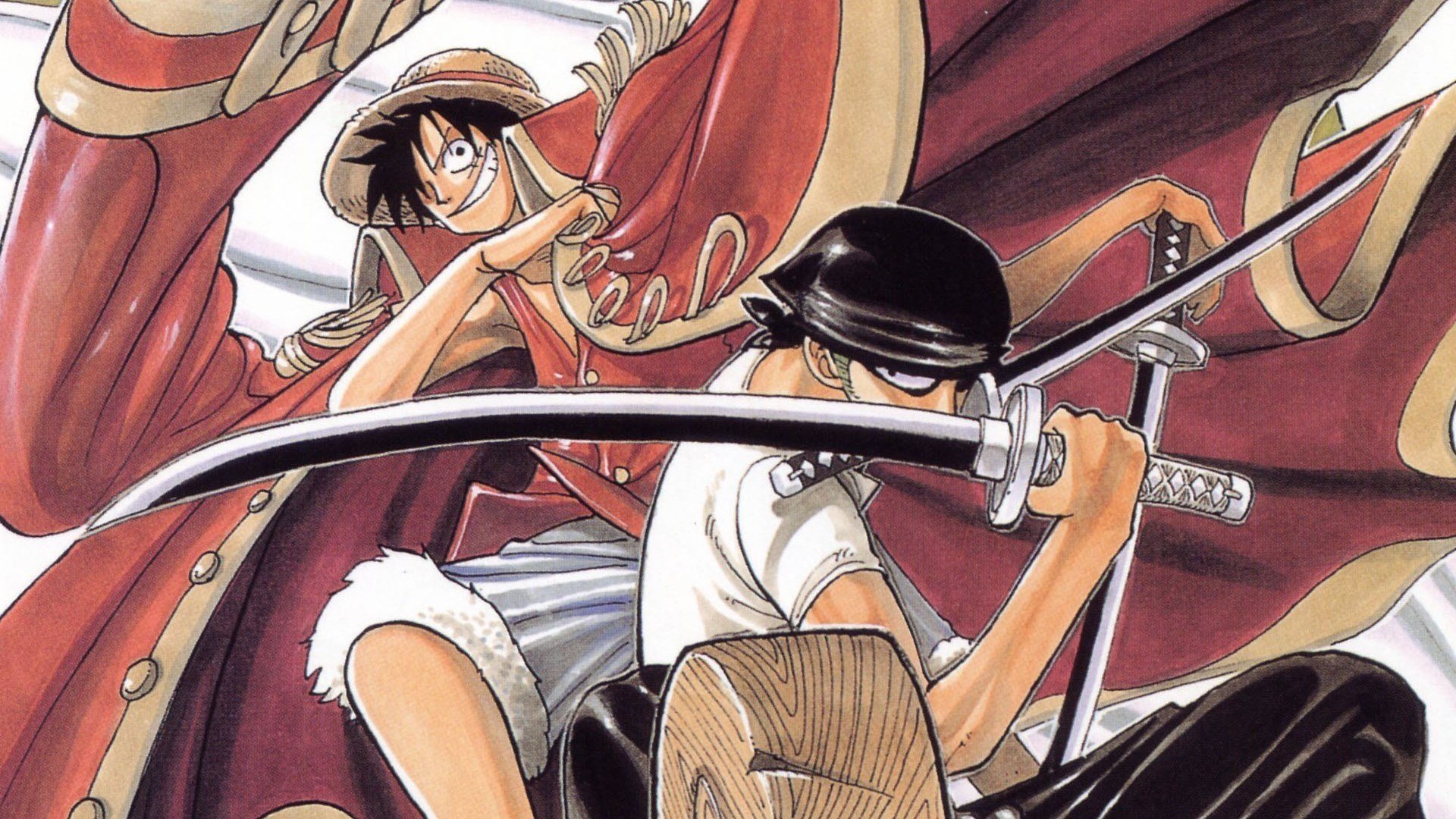 动漫,海贼王,路飞,索隆