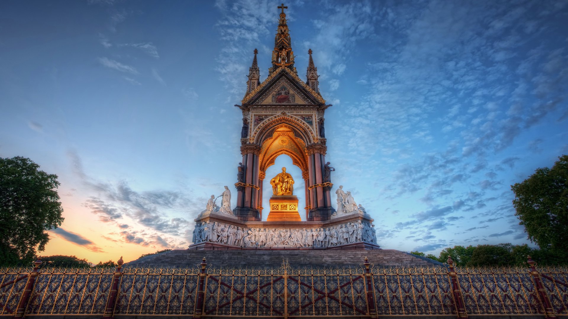 风景,旅游胜地,雕像