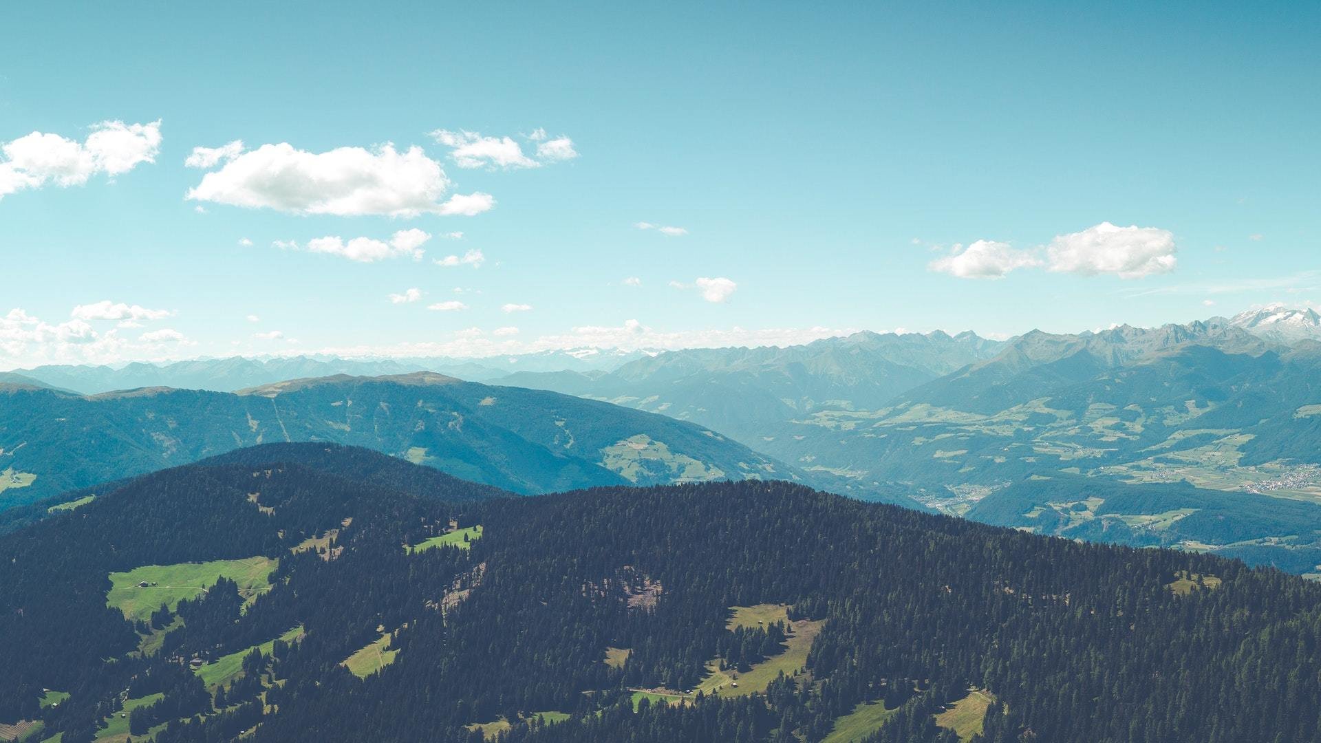 风景,高山,航拍