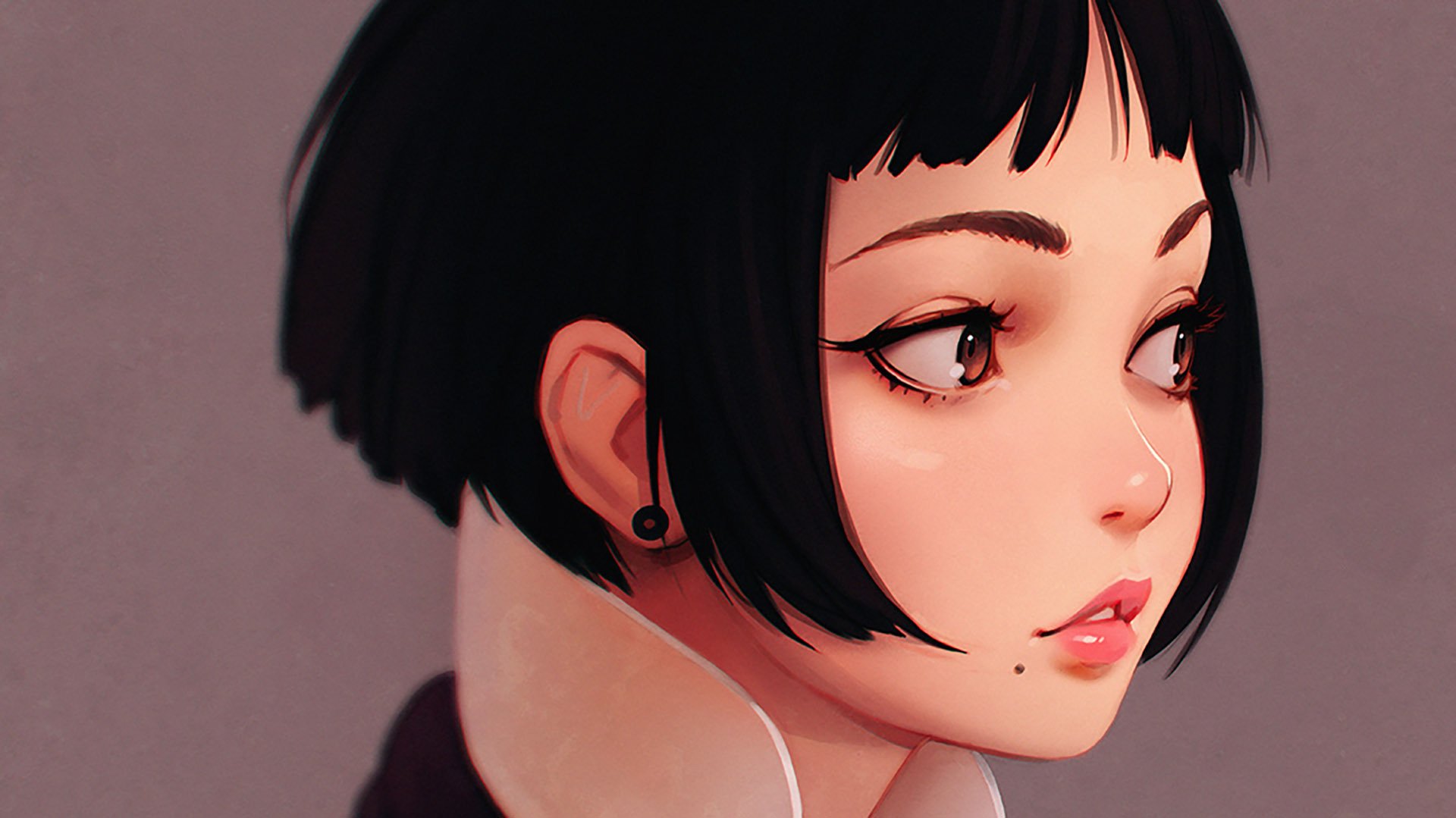 卡通,手绘,少女