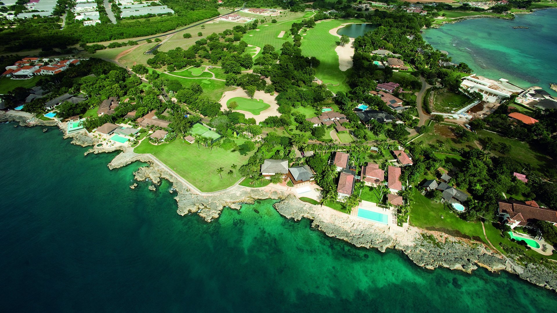 风景,海岛,绿色