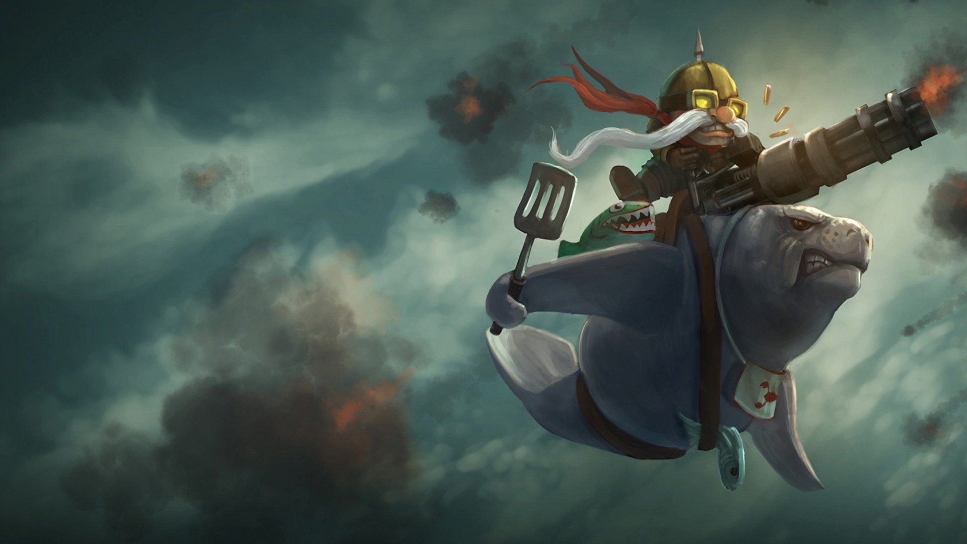 游戏,英雄联盟,库奇,英勇投弹手,飞机