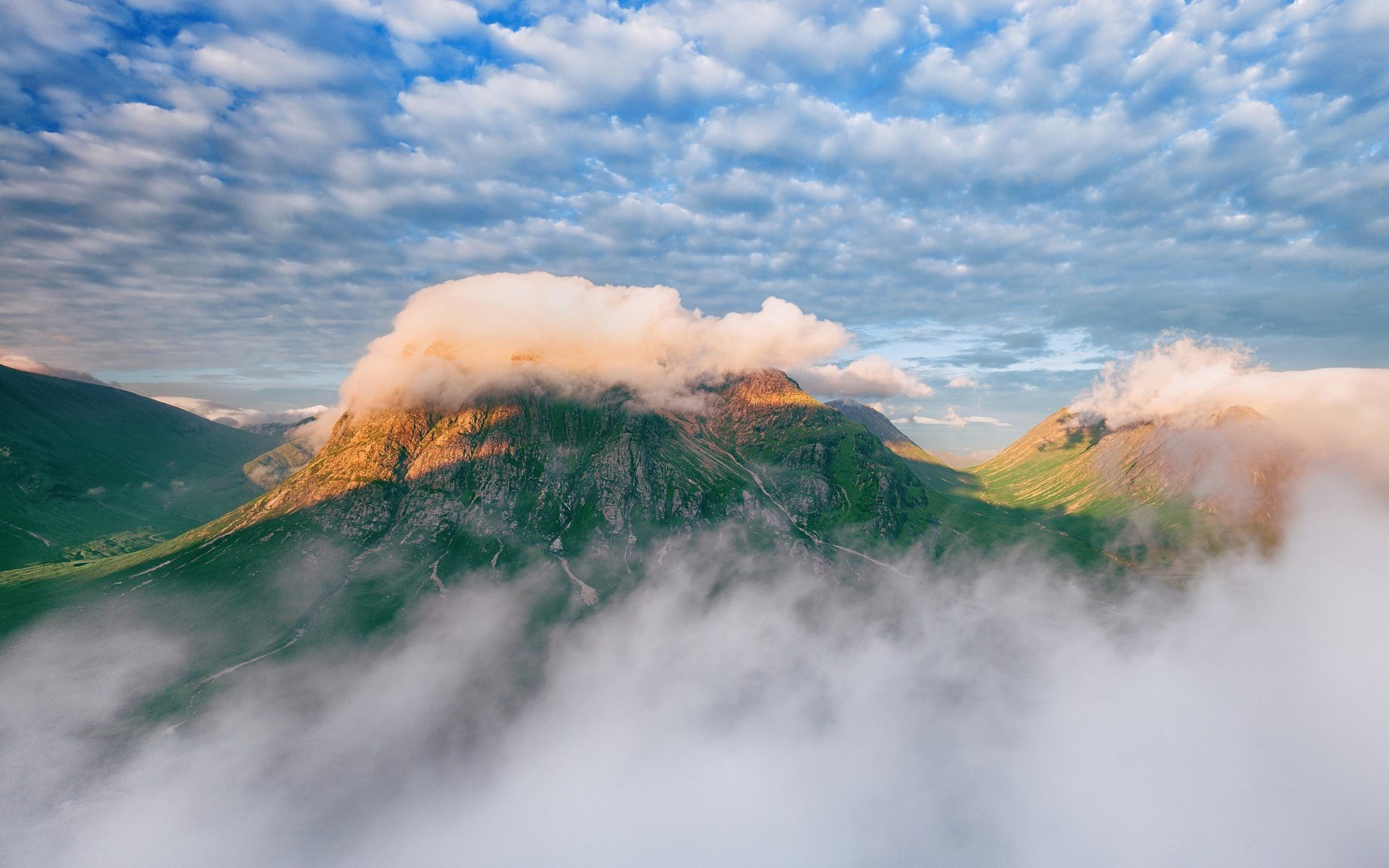 风景,自然风光,山峰,云雾