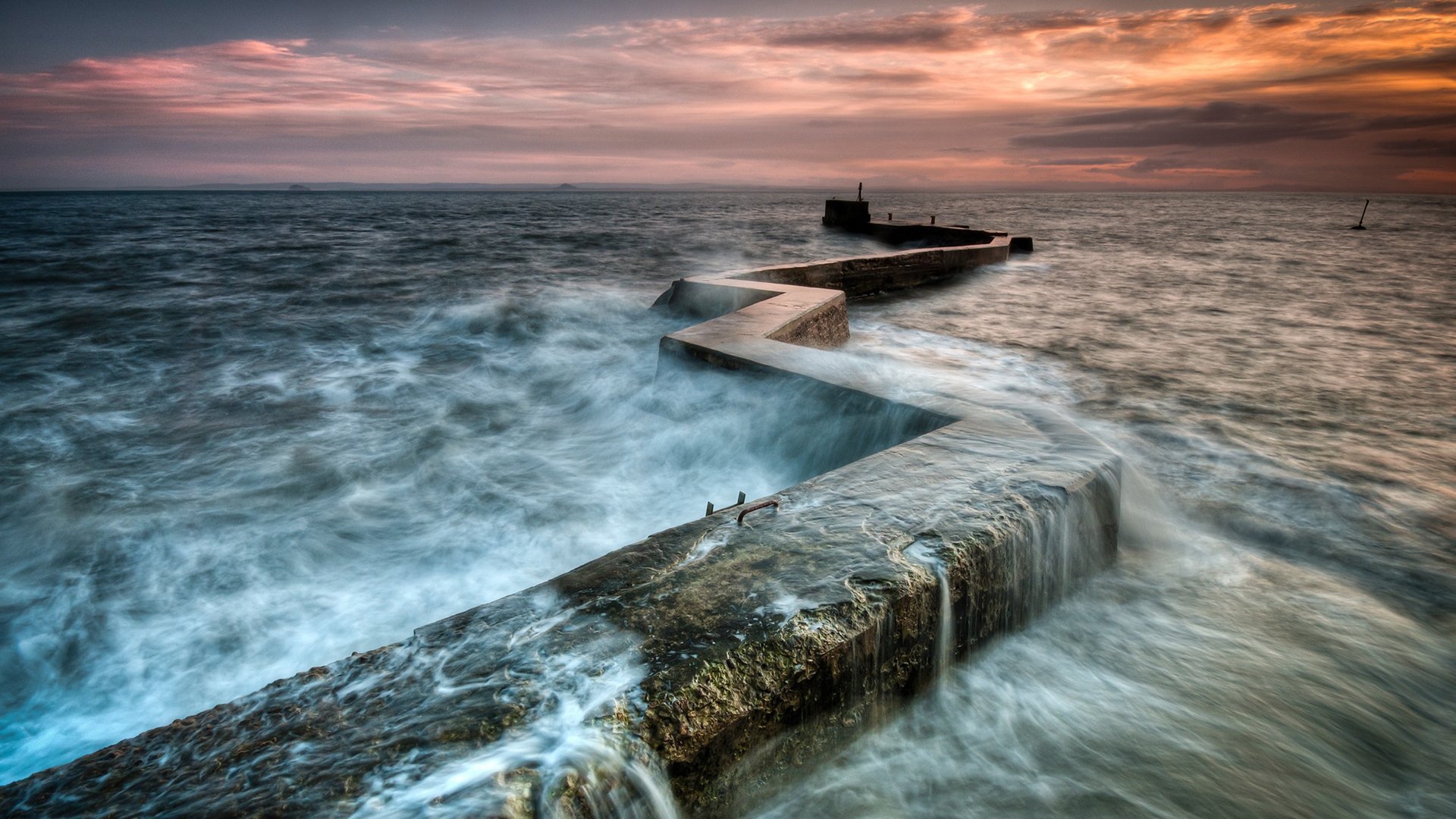 风景,海岸,海浪