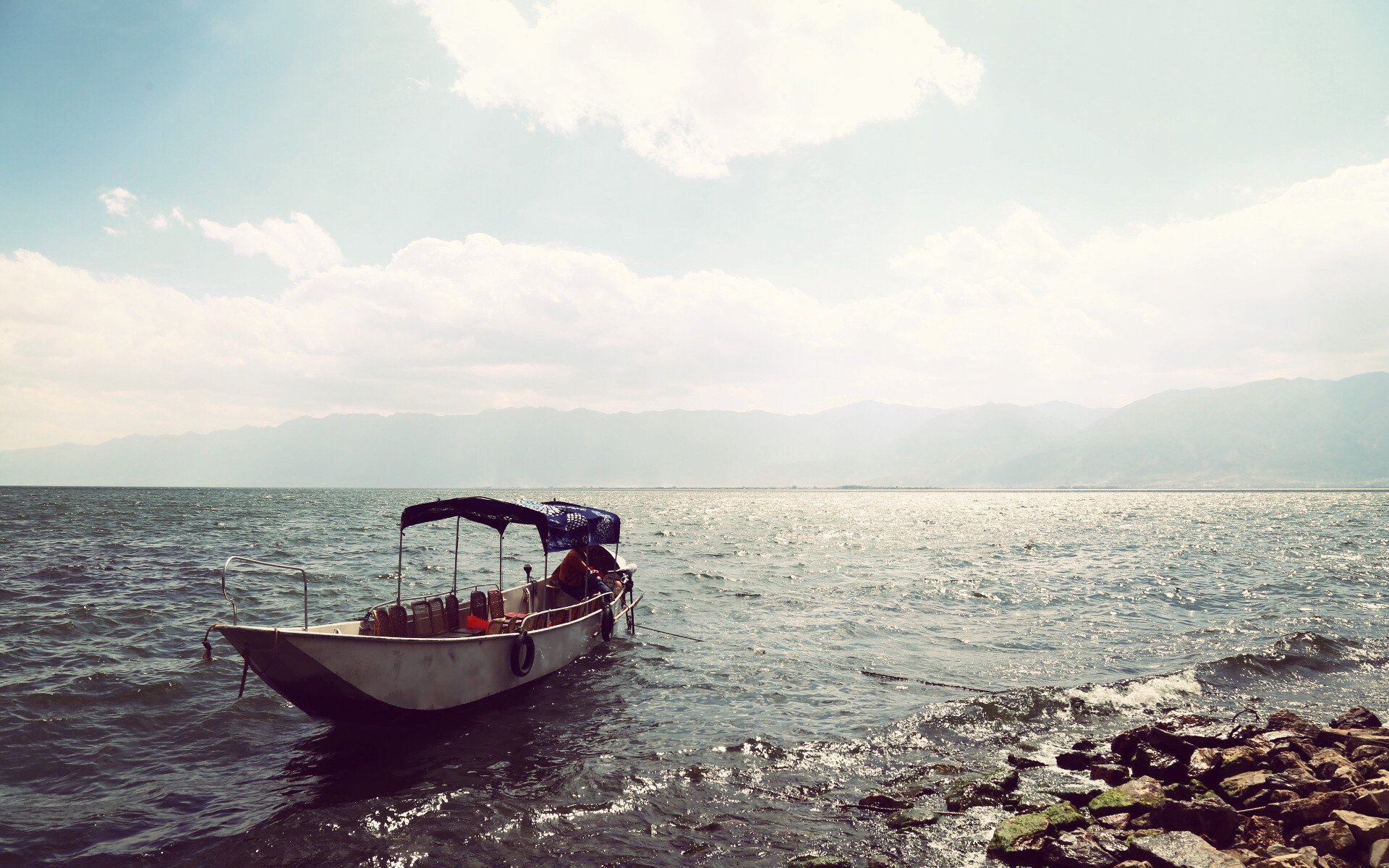风景,旅游胜地,云南,大理,苍山洱海,湖泊