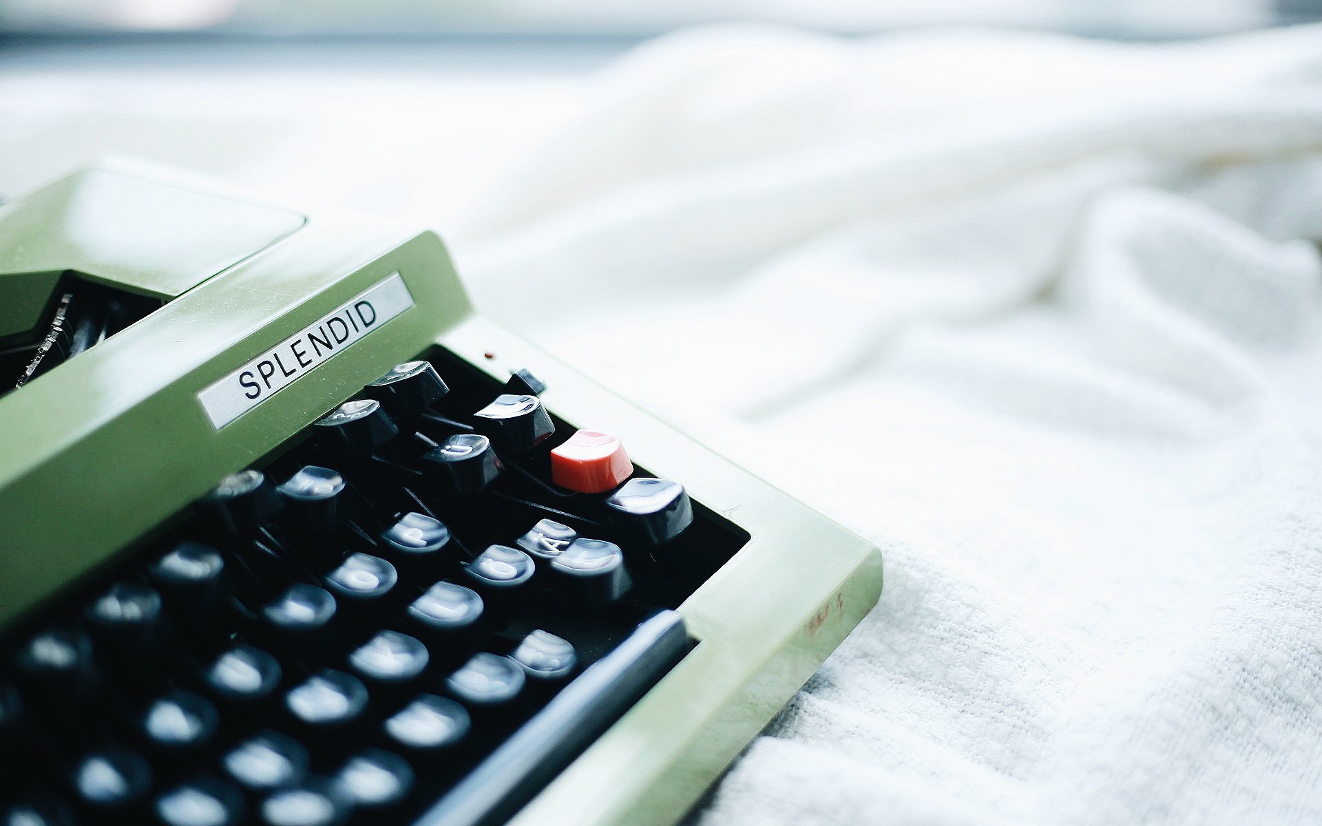 小清新,家居,静物,键盘,打字机